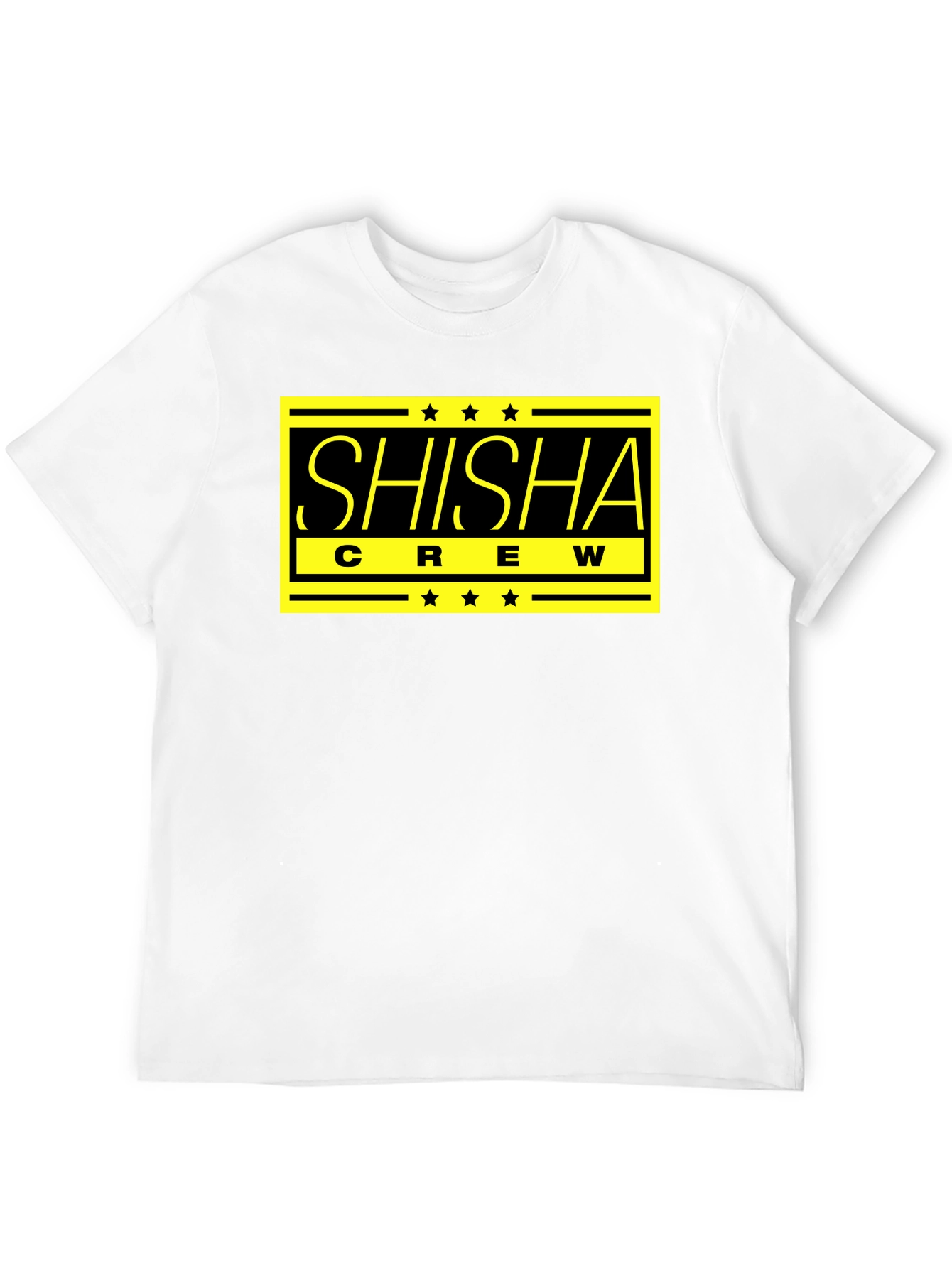 Shisha Crew Graphic T-Shirt - Black