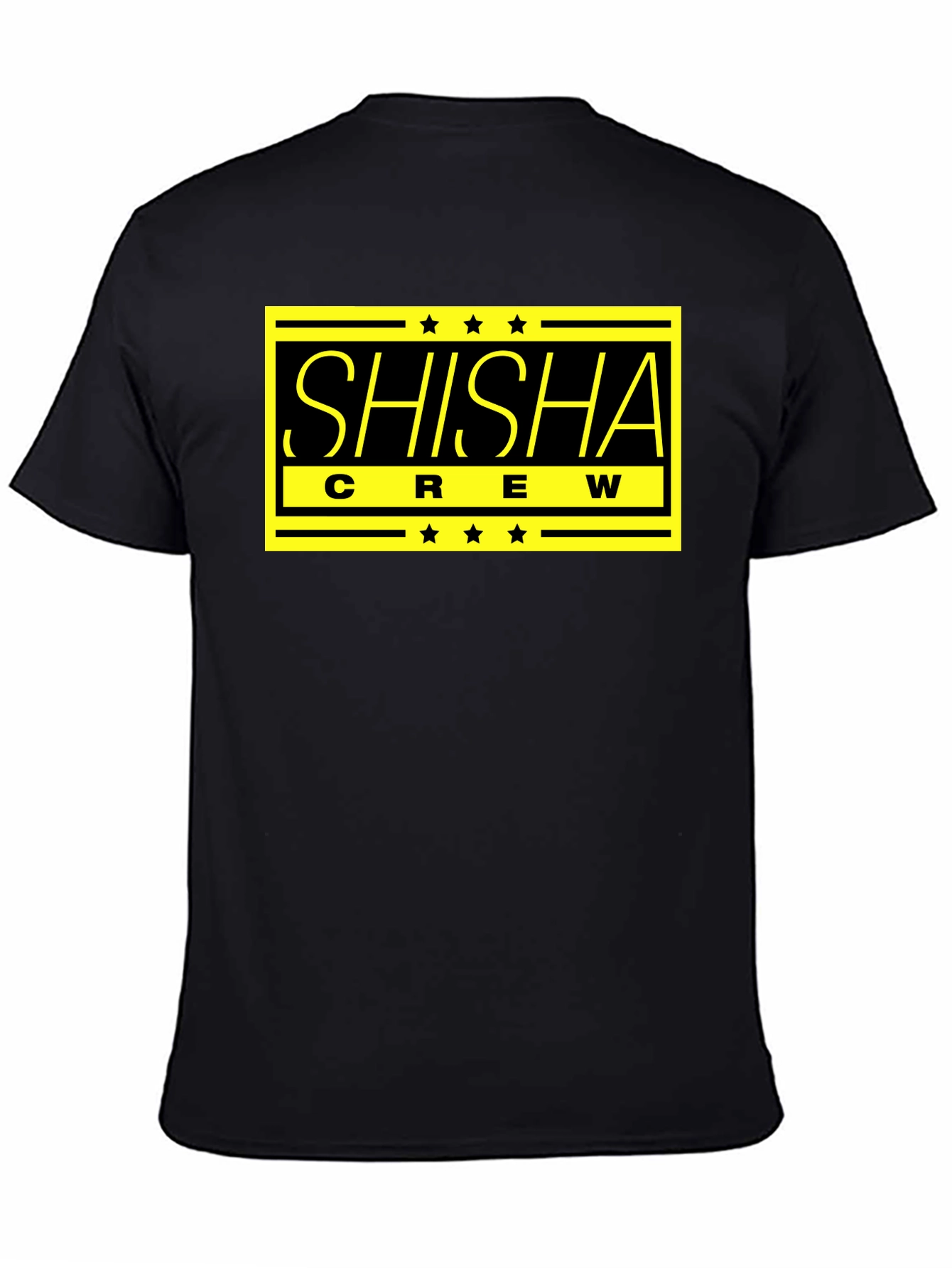 Shisha Crew Graphic T-Shirt - Black