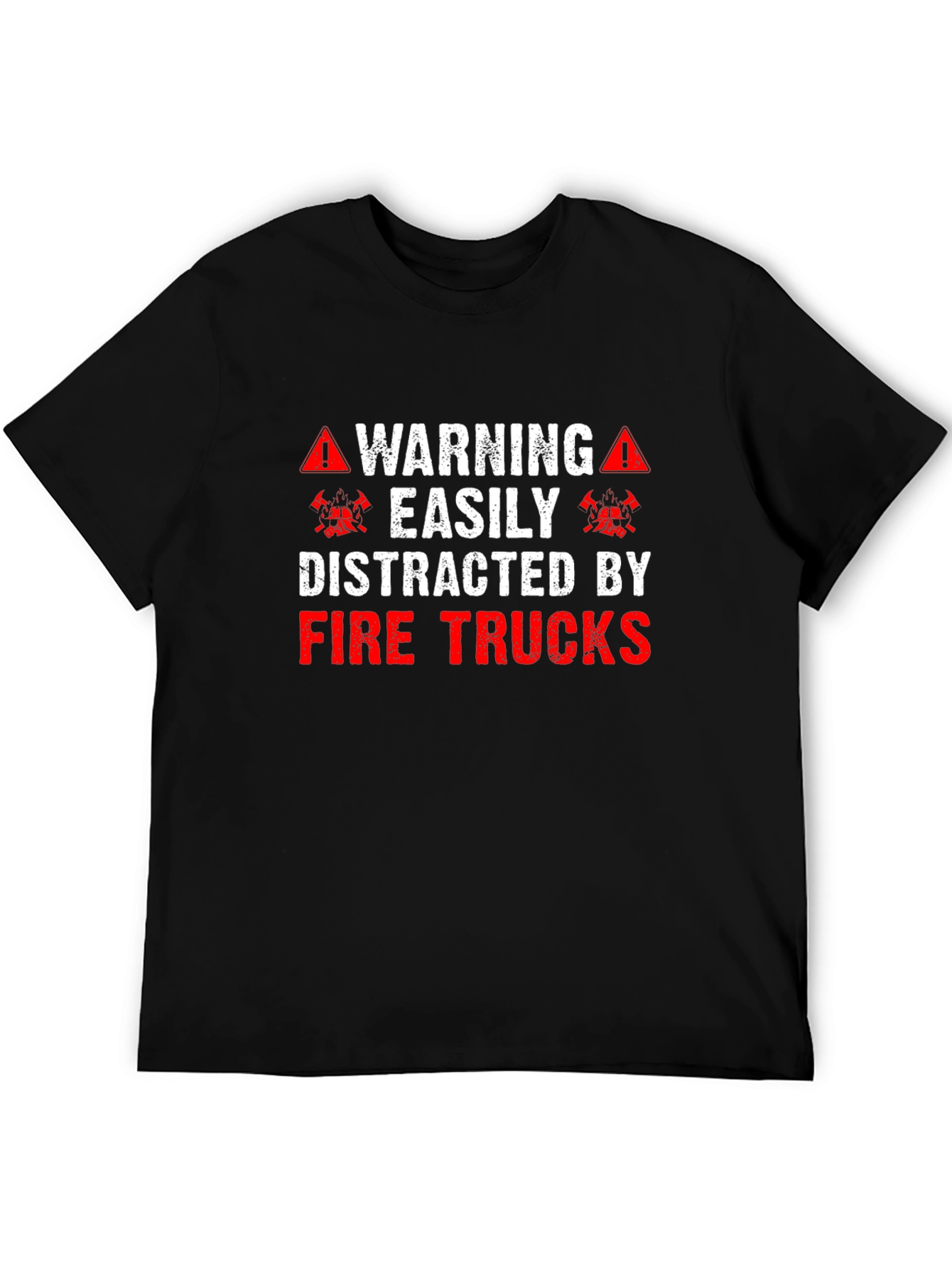 Fire Truck Distraction T-Shirt