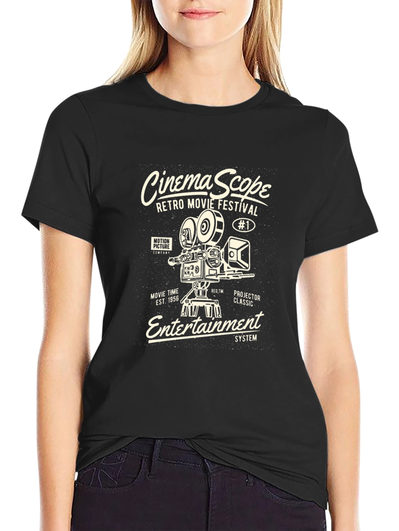 Retro CinemaScope Movie Festival T-Shirt
