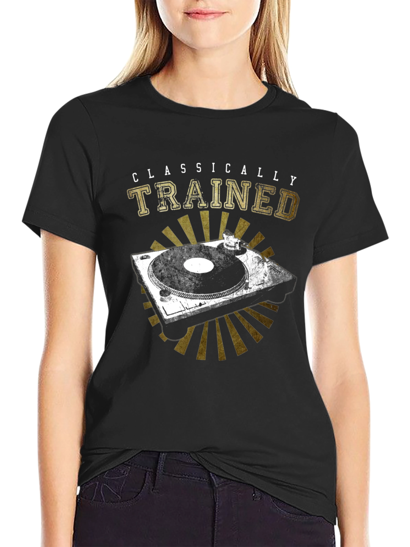 Classically Trained DJ Turntable Graphic Tee
