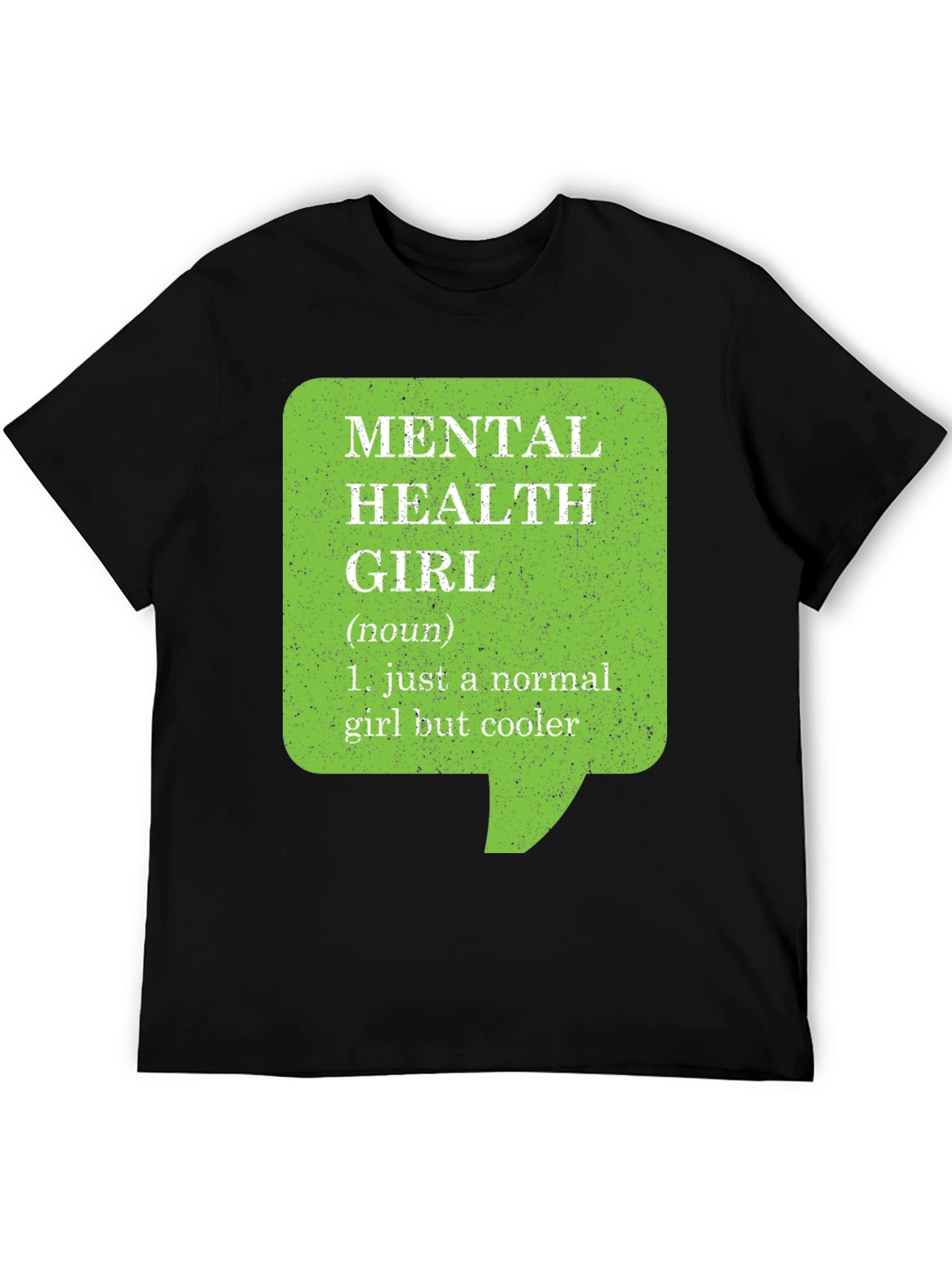 Mental Health Girl Novelty T-Shirt