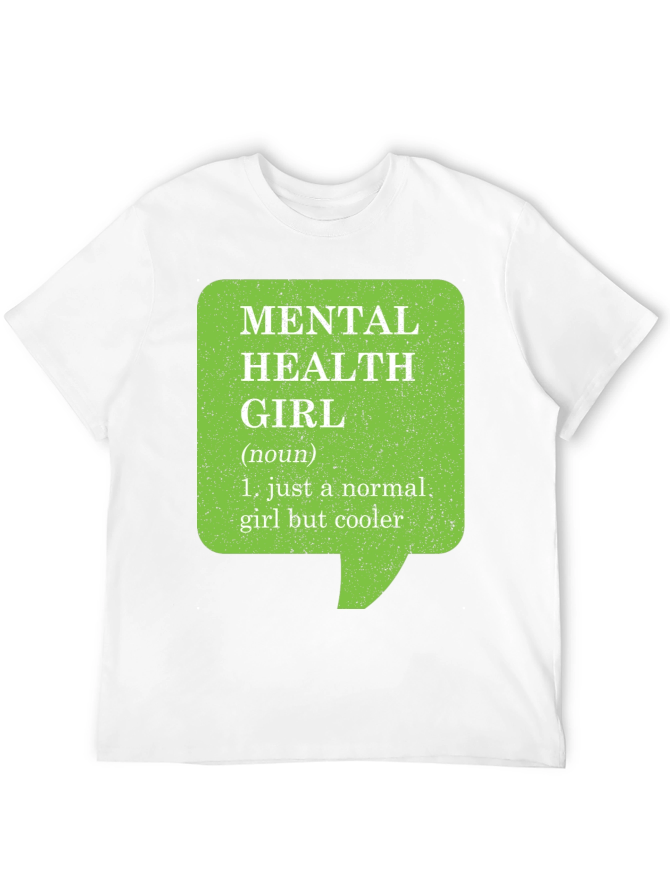 Mental Health Girl Novelty T-Shirt