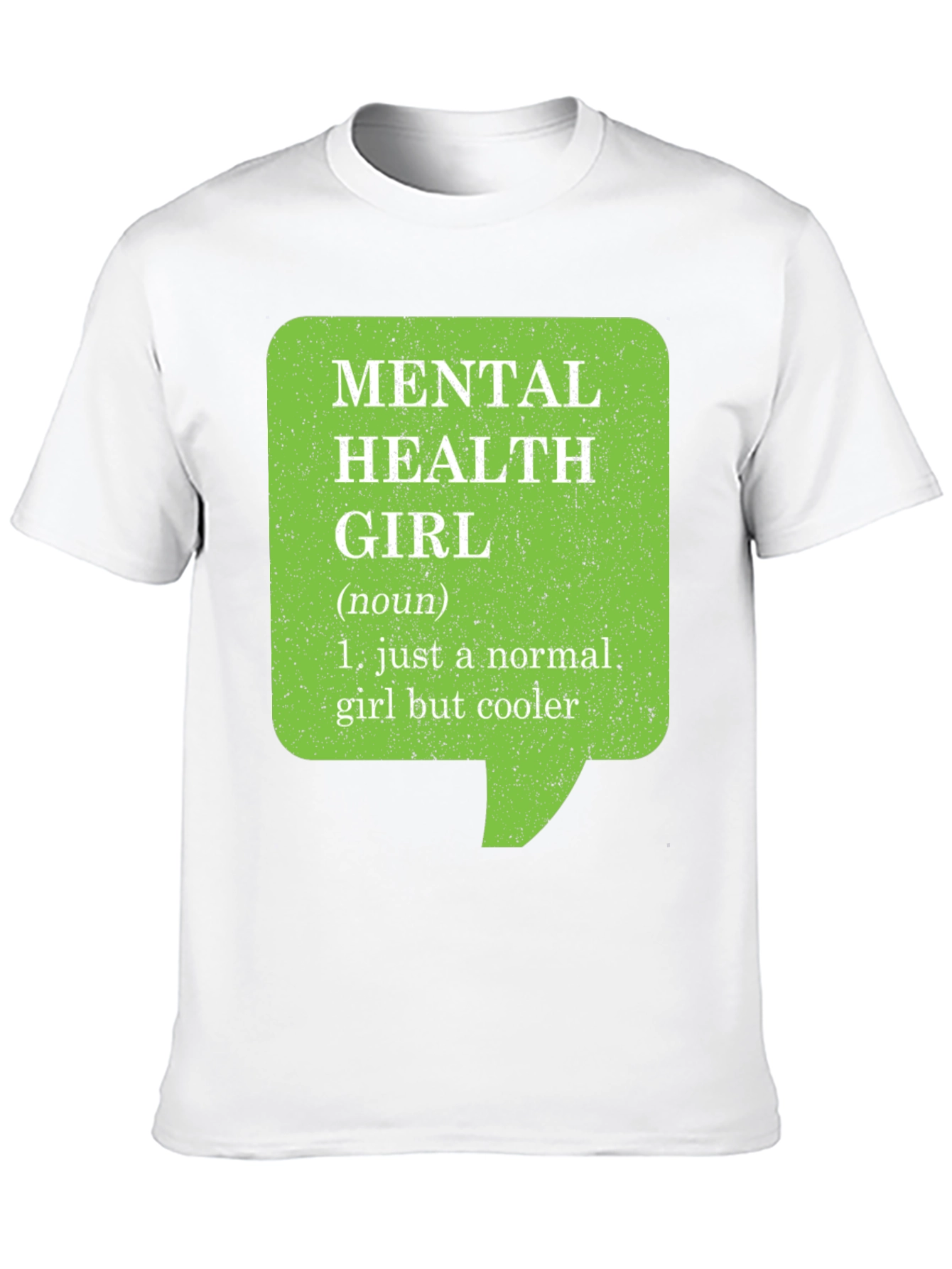 Mental Health Girl Novelty T-Shirt
