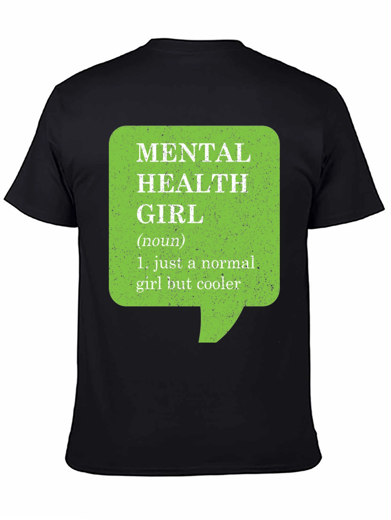 Mental Health Girl Novelty T-Shirt