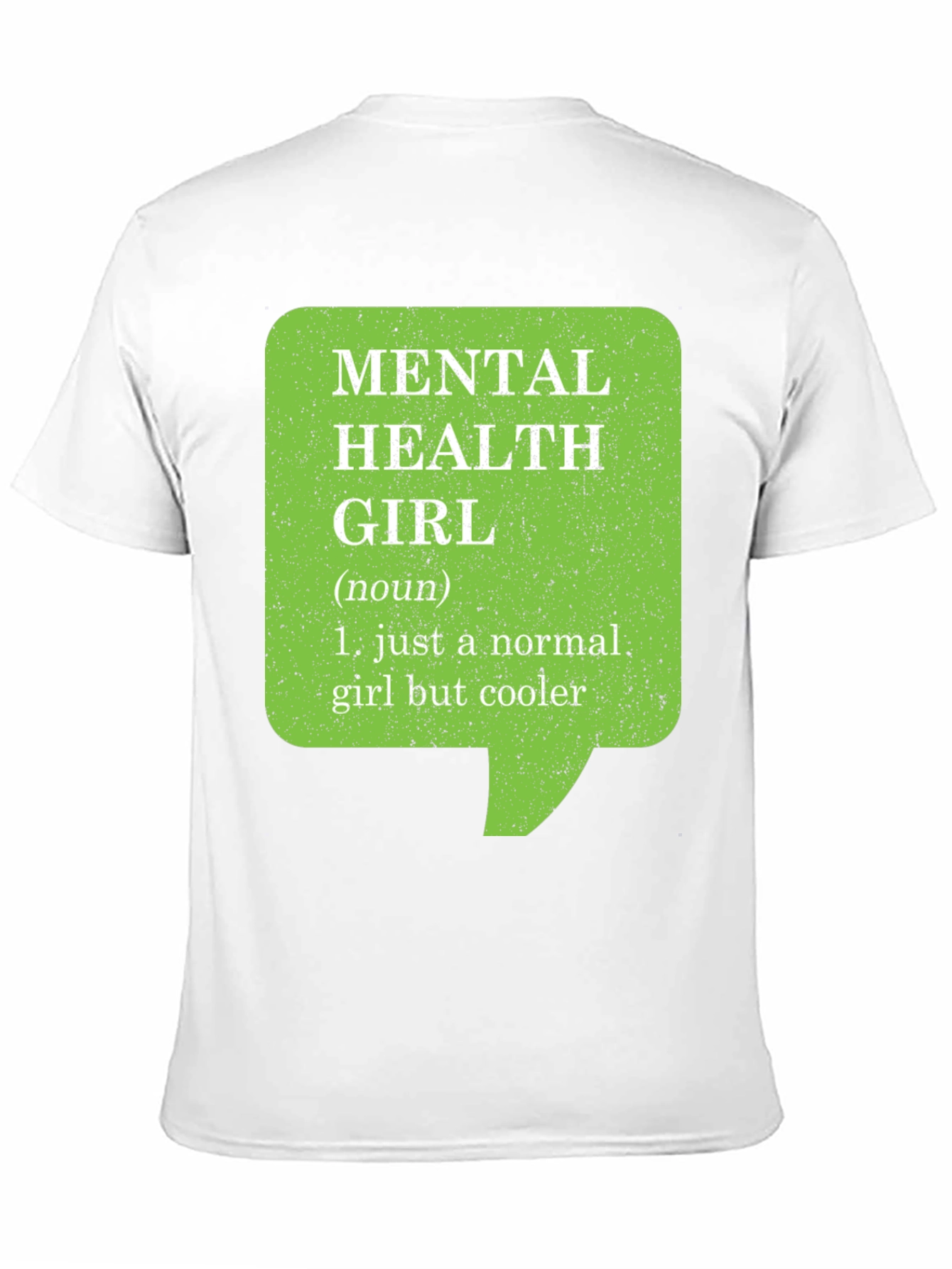 Mental Health Girl Novelty T-Shirt