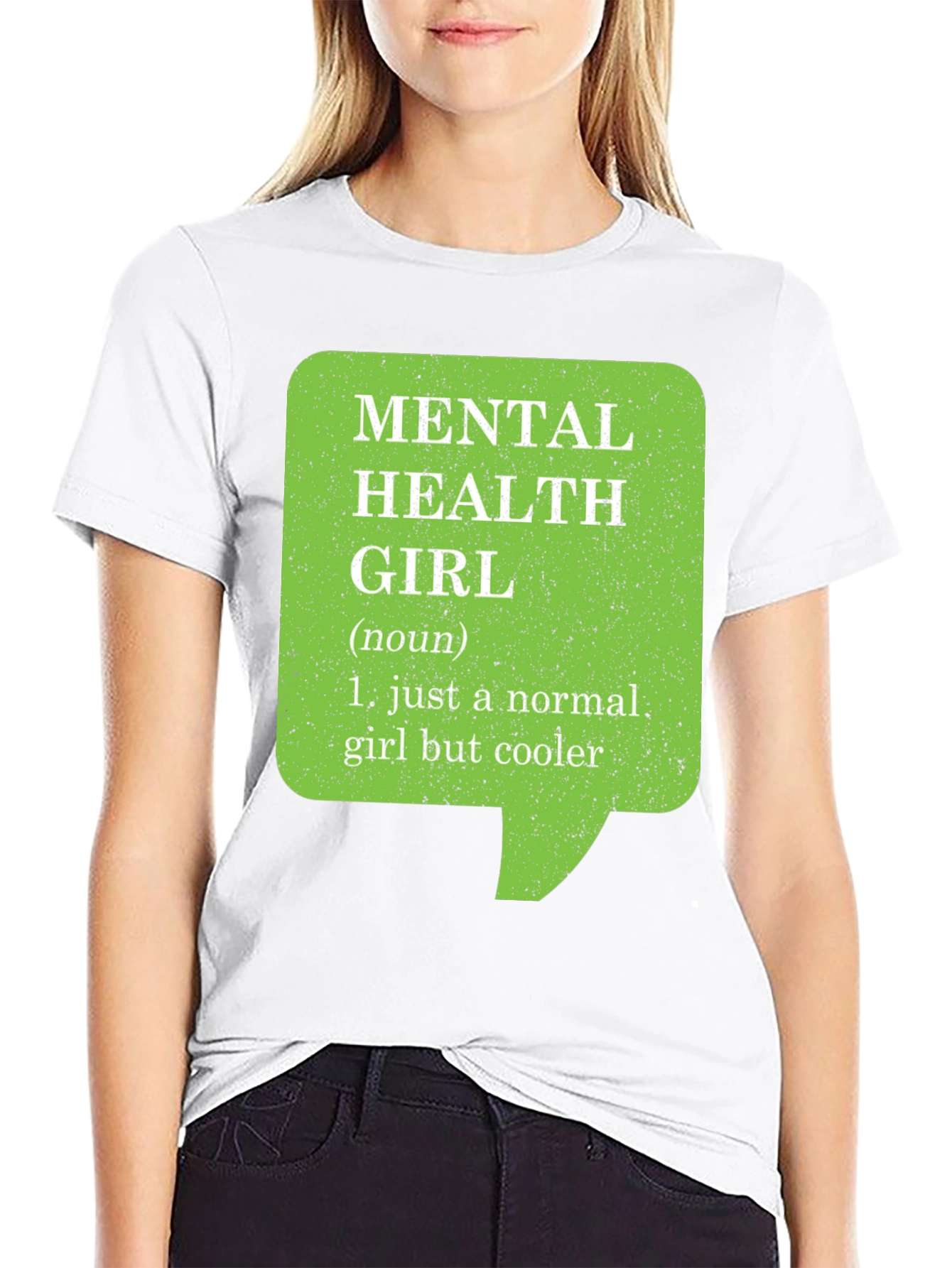 Mental Health Girl Novelty T-Shirt