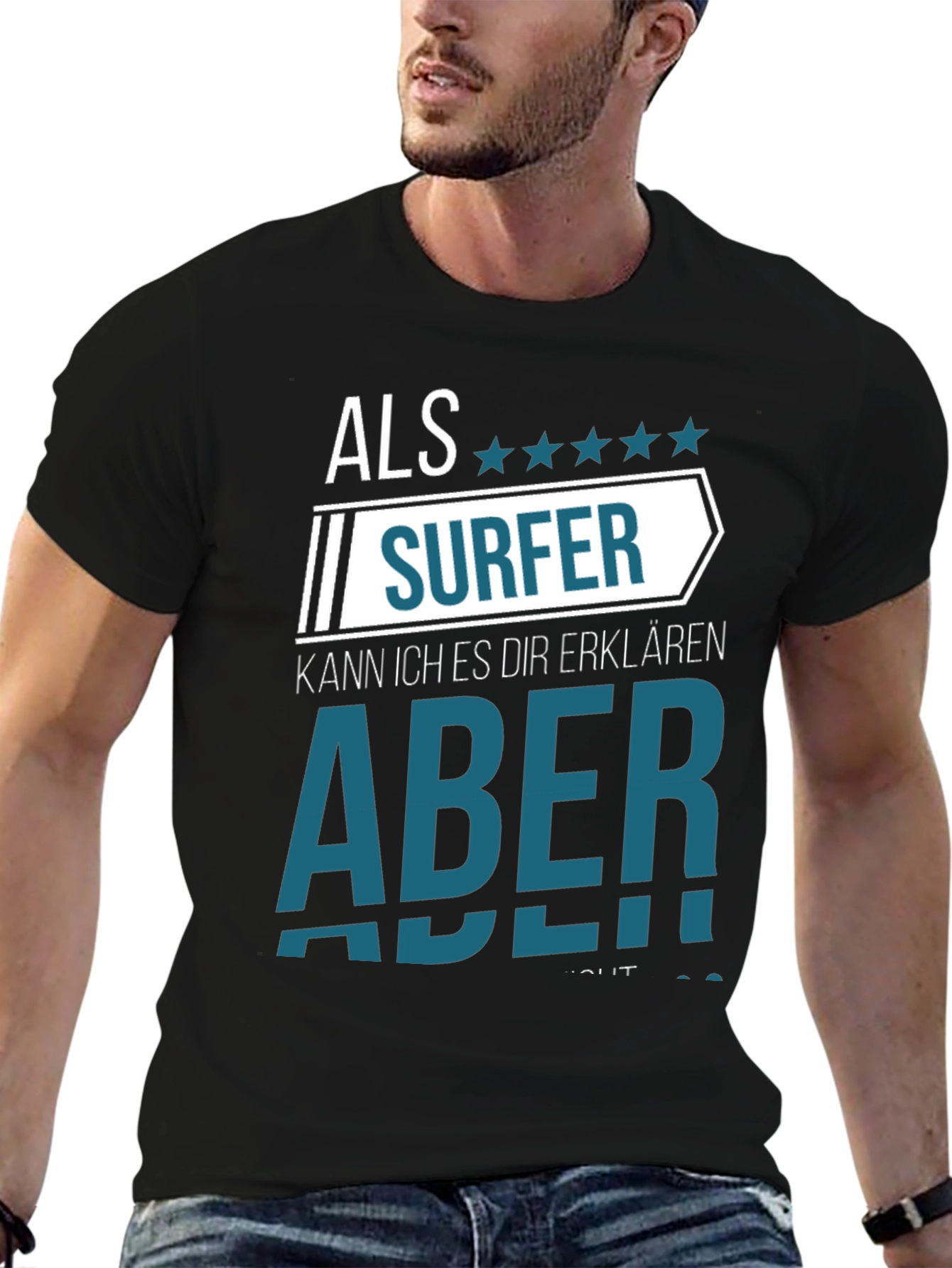 Surfer Tee - Funny German Saying Shirt