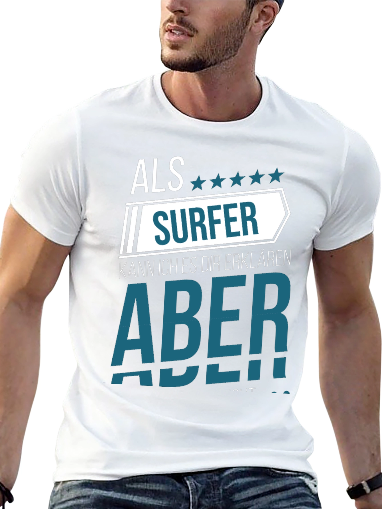 Surfer Tee - Funny German Saying Shirt