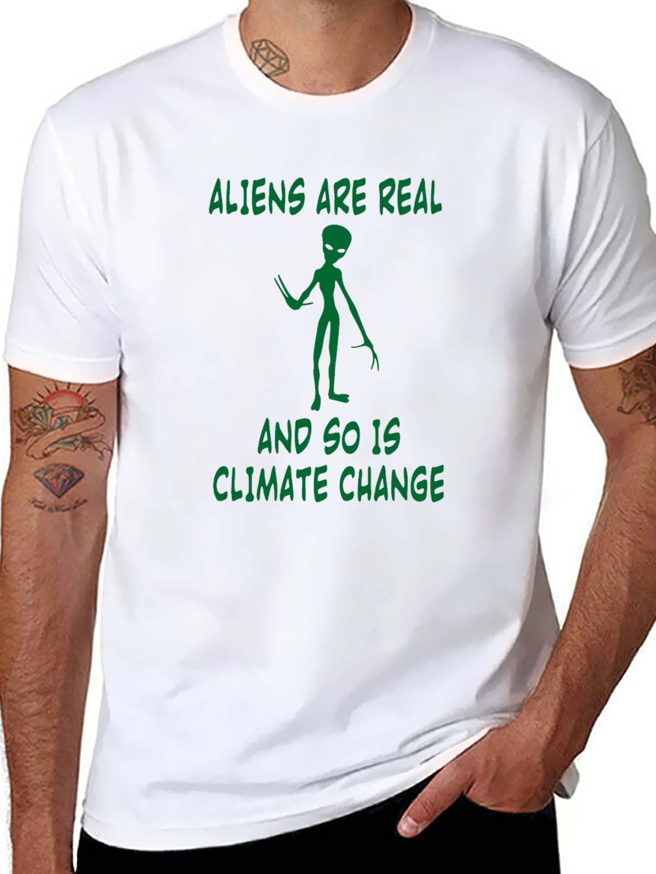 Aliens Are Real Graphic T-Shirt
