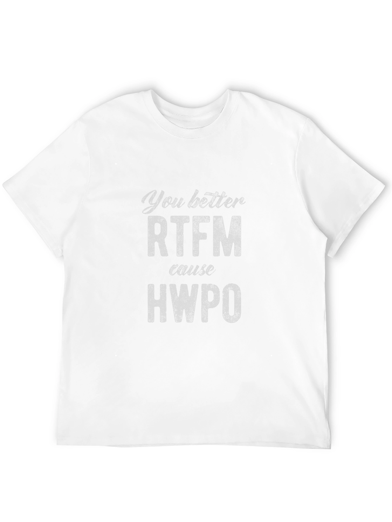 RTFM HWPO Graphic Tee - Read the Manual