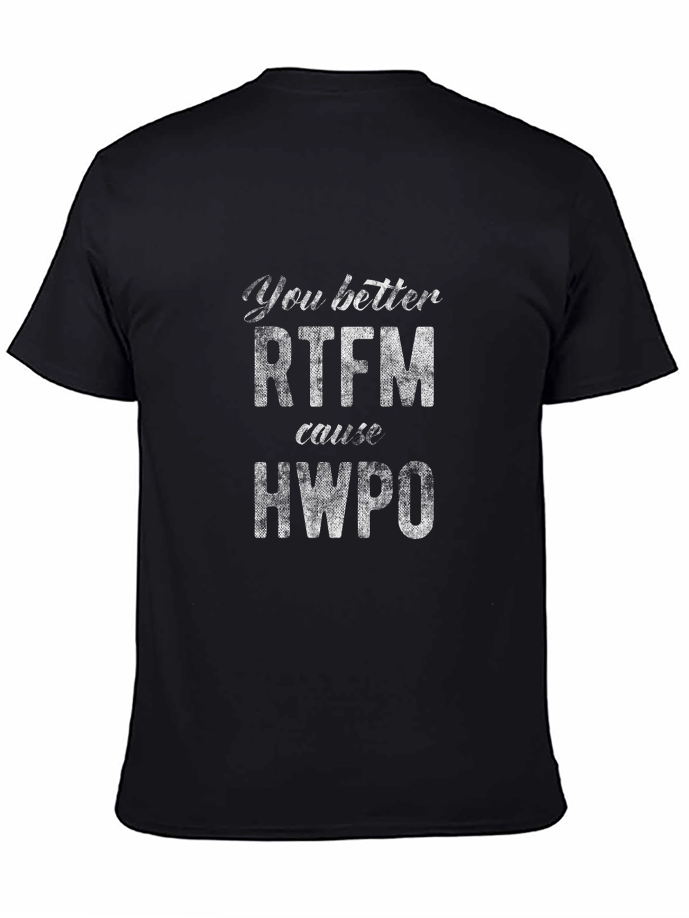 RTFM HWPO Graphic Tee - Read the Manual
