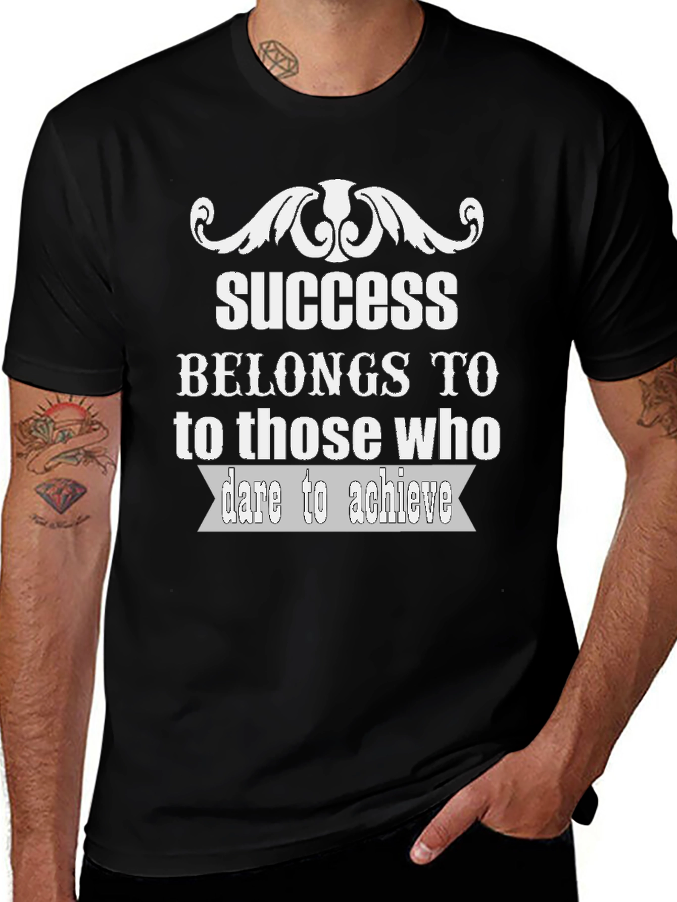 Success T-Shirt - Dare to Achieve Motivation