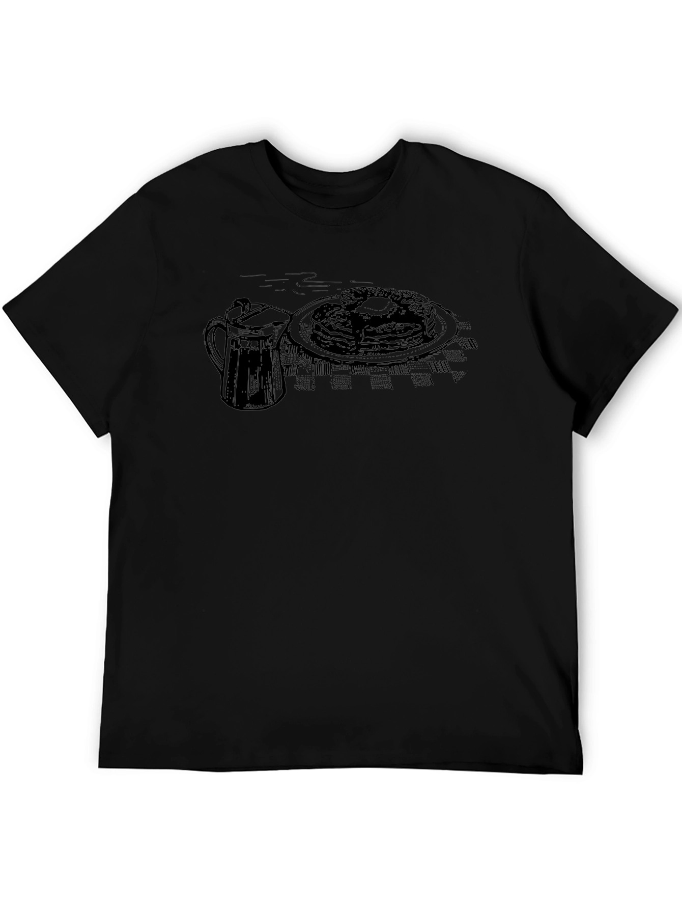 Pancake Breakfast Graphic T-Shirt