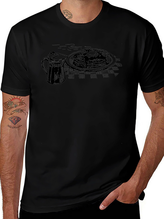 Pancake Breakfast Graphic T-Shirt