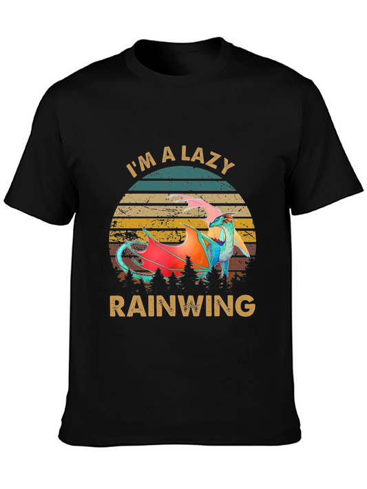 Lazy Rainwing Dragon Graphic Tee