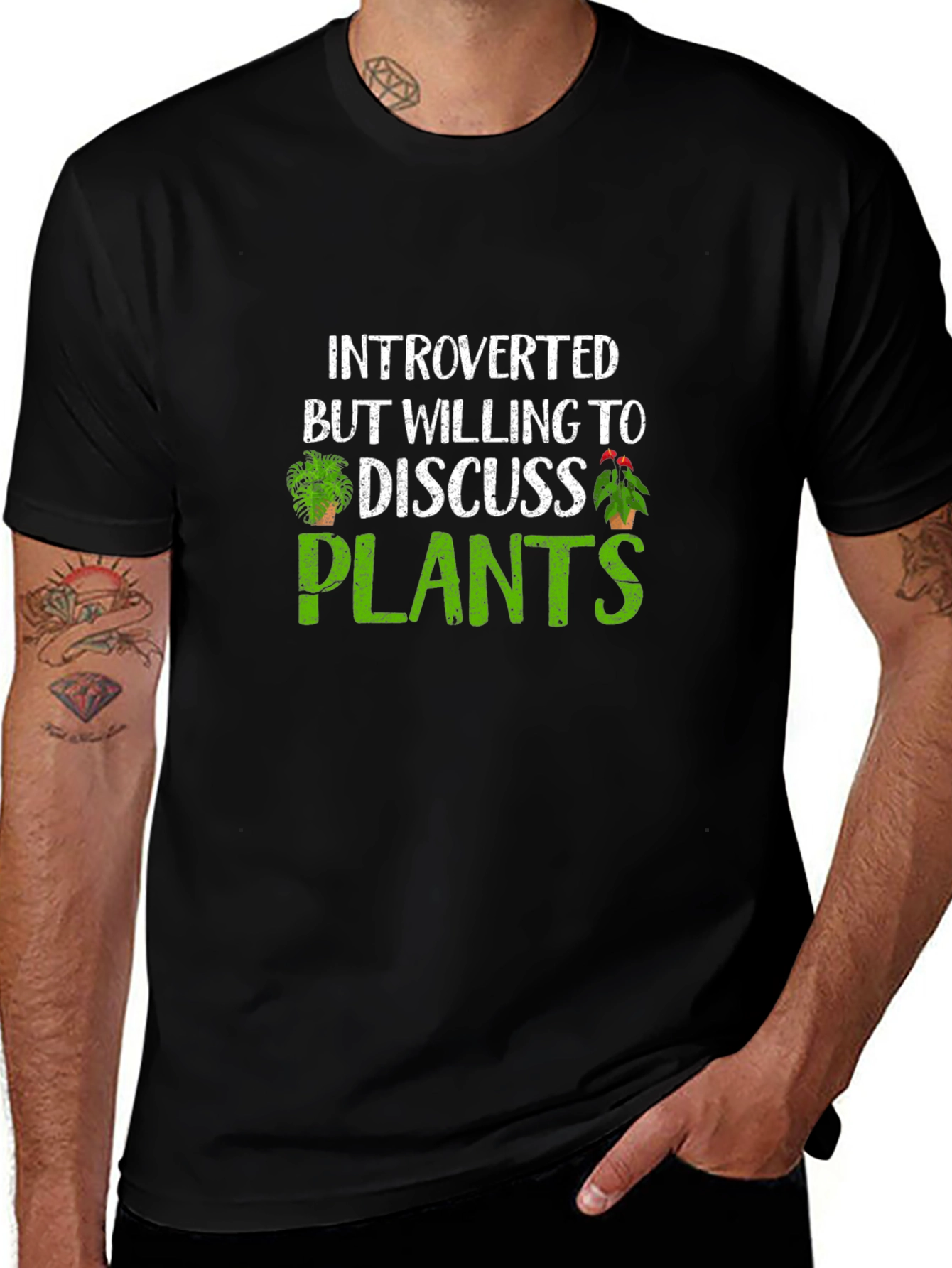 Introverted Plants T-Shirt