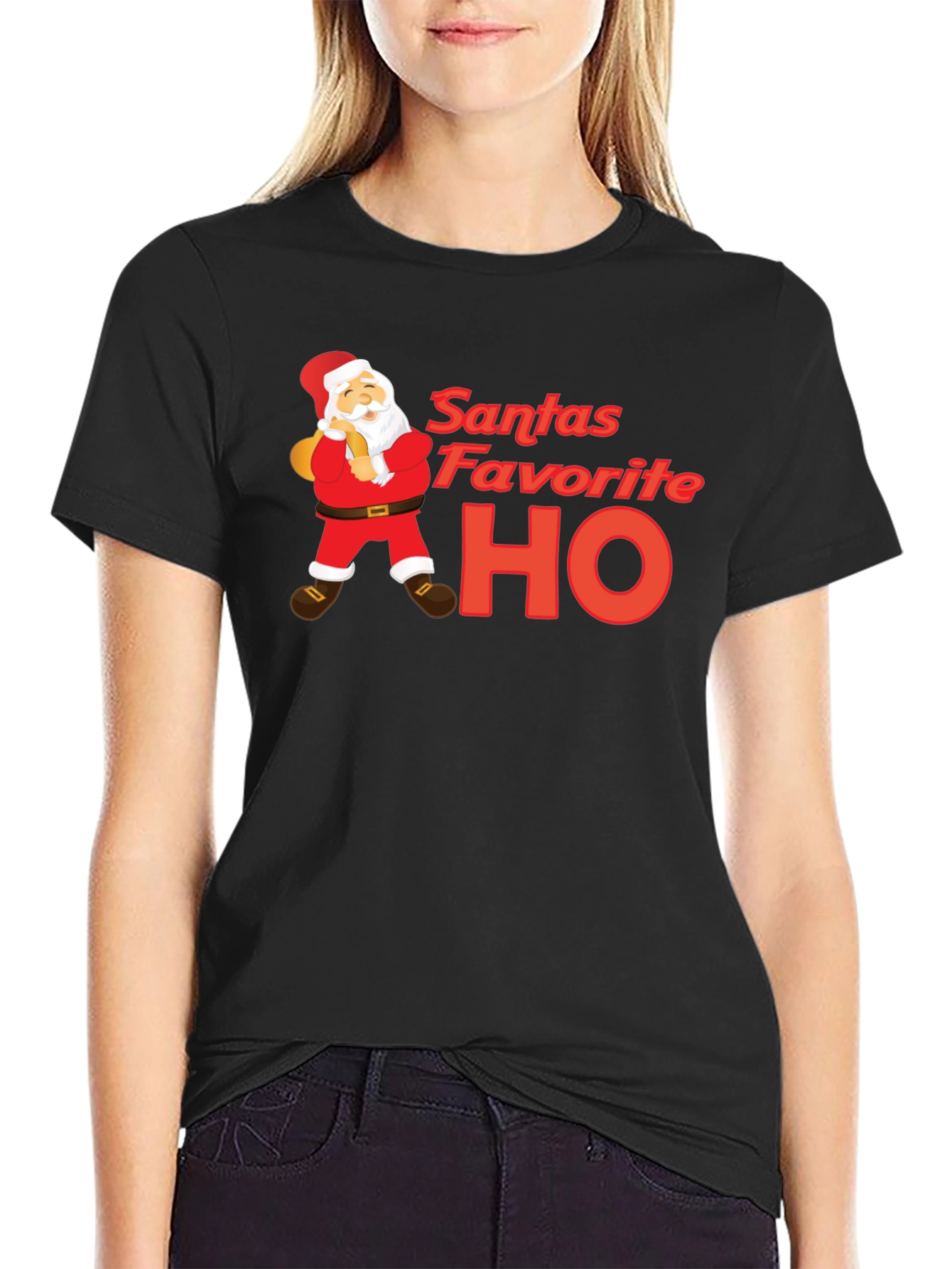 Santas Favorite HO Christmas T-Shirt