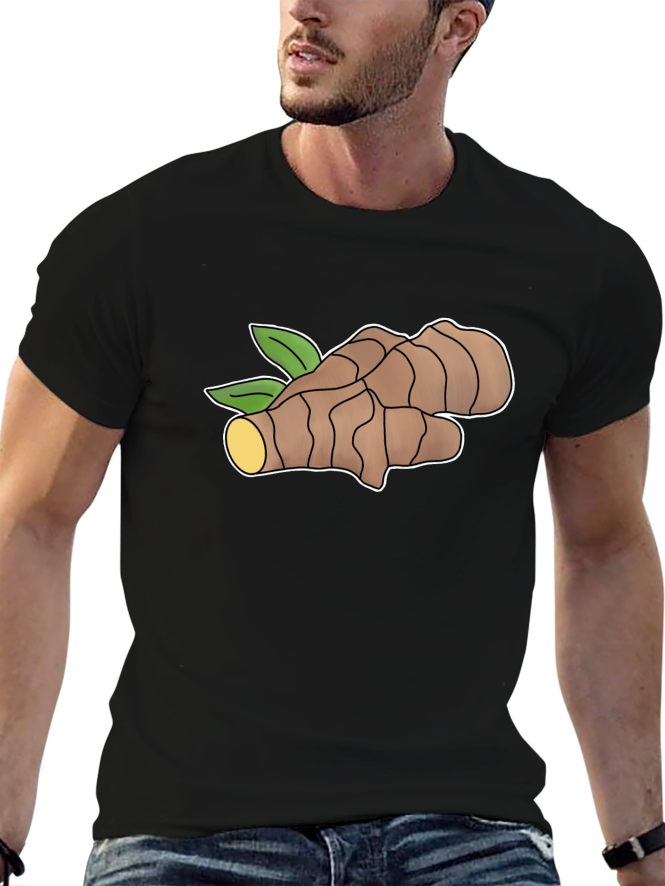 Ginger Graphic Tee - Stylish & Comfortable