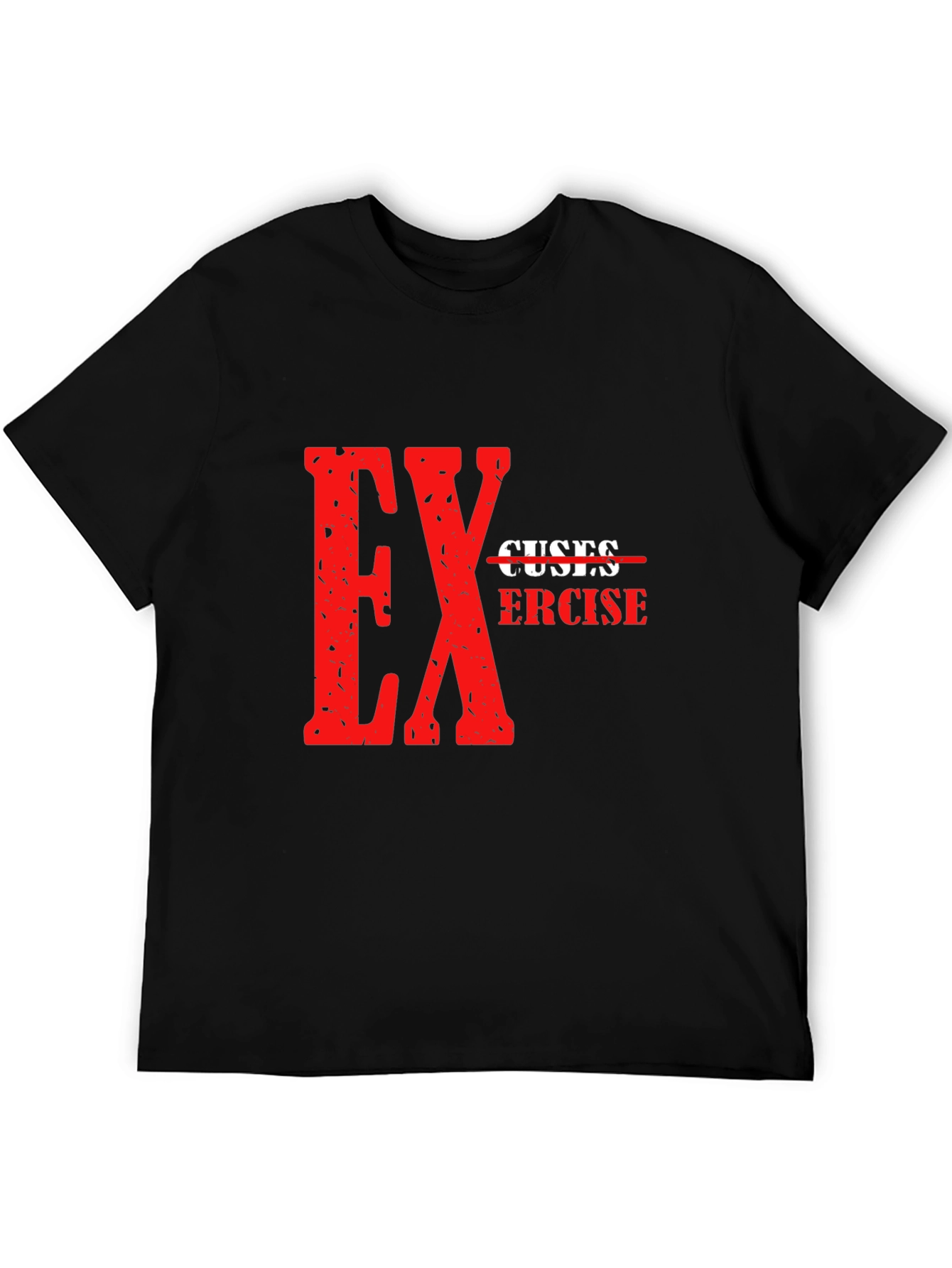 No Excuses Exercise Graphic Tee