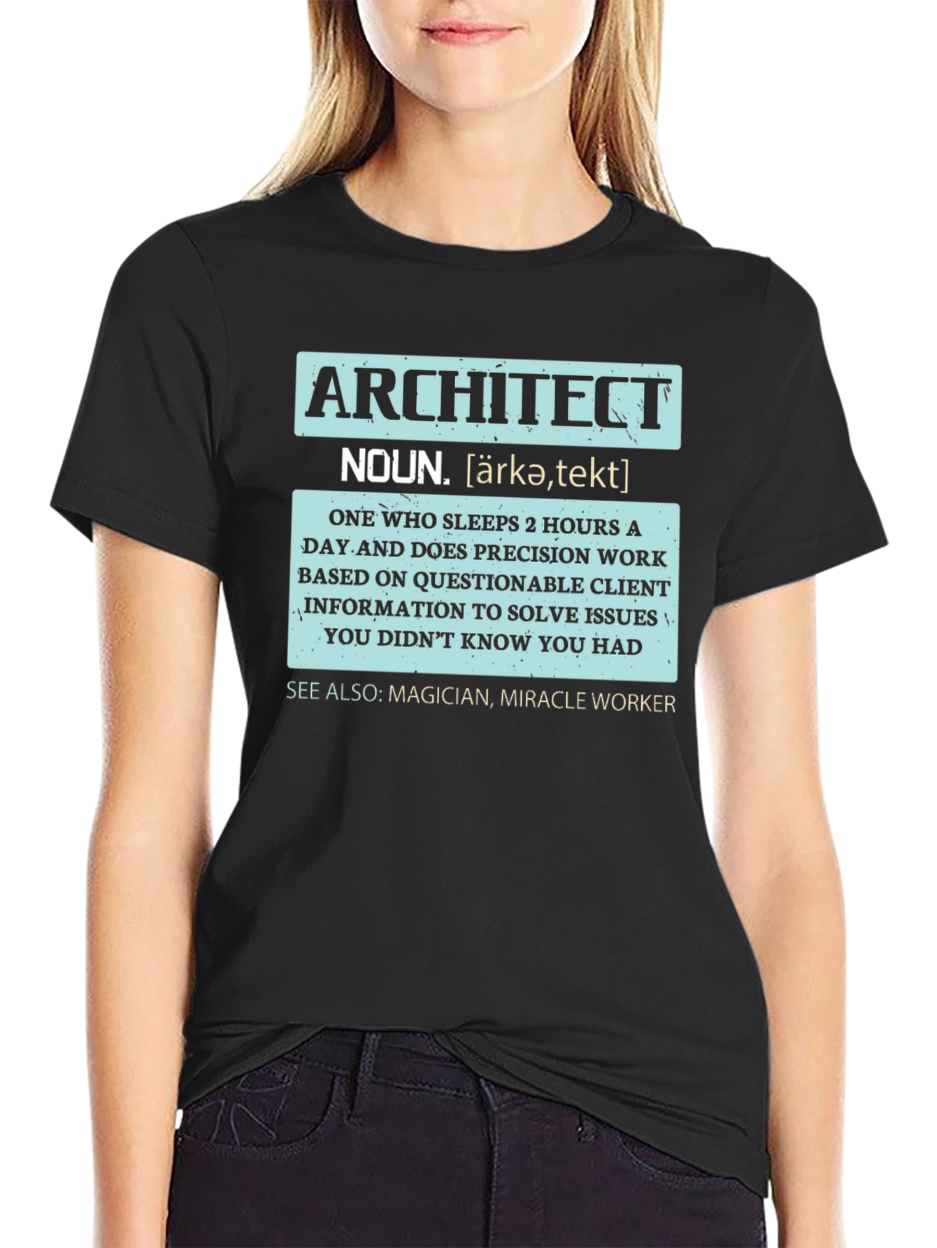 Architect Definition Graphic T-Shirt