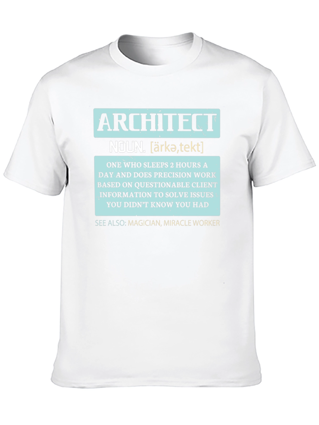 Architect Definition Graphic T-Shirt