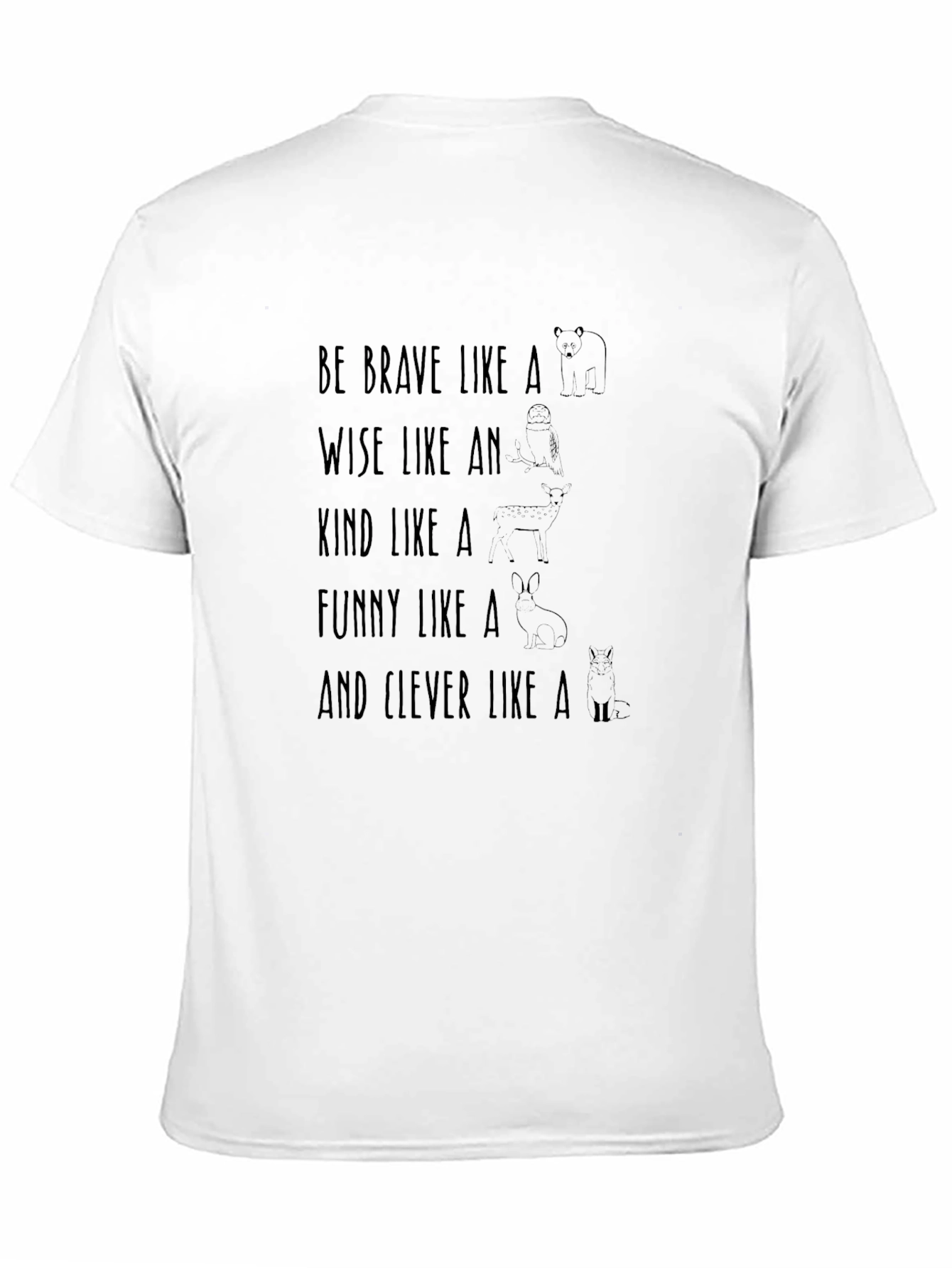 Motivational Animal Graphic Tee