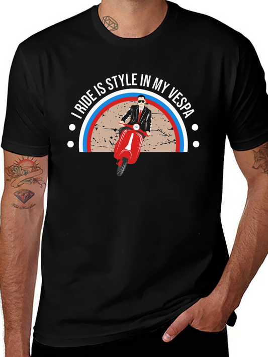 Vespa Style T-Shirt - Ride in Style!