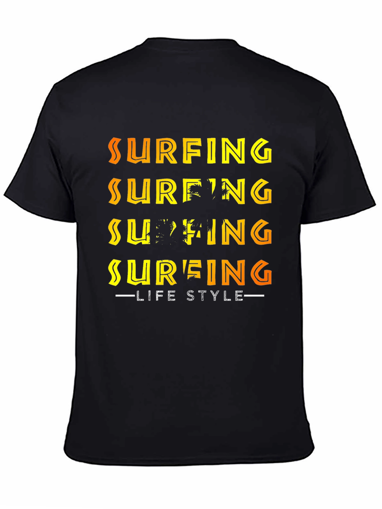 Surfing Lifestyle Graphic Tee - Premium Quality