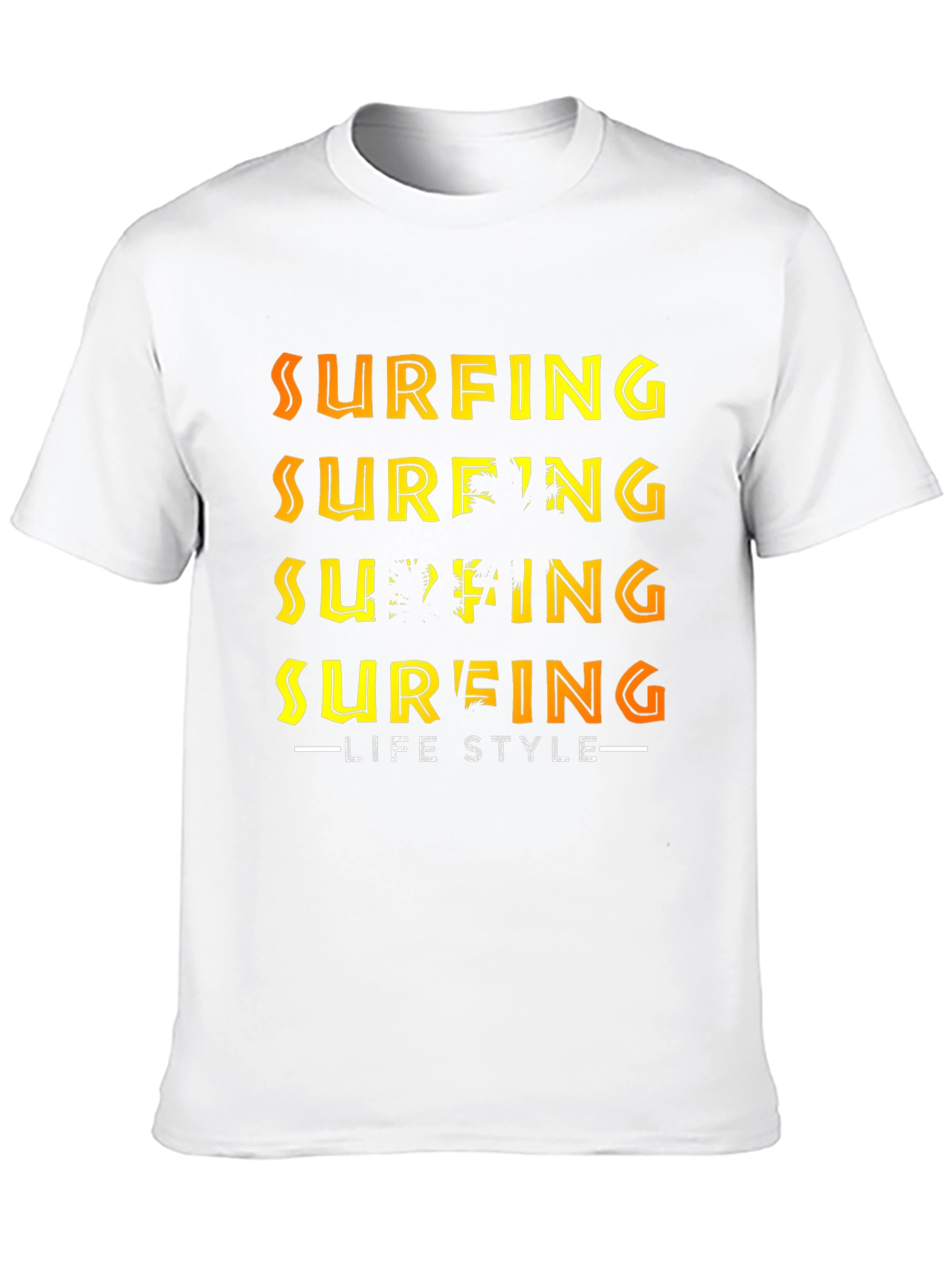 Surfing Lifestyle Graphic Tee - Premium Quality