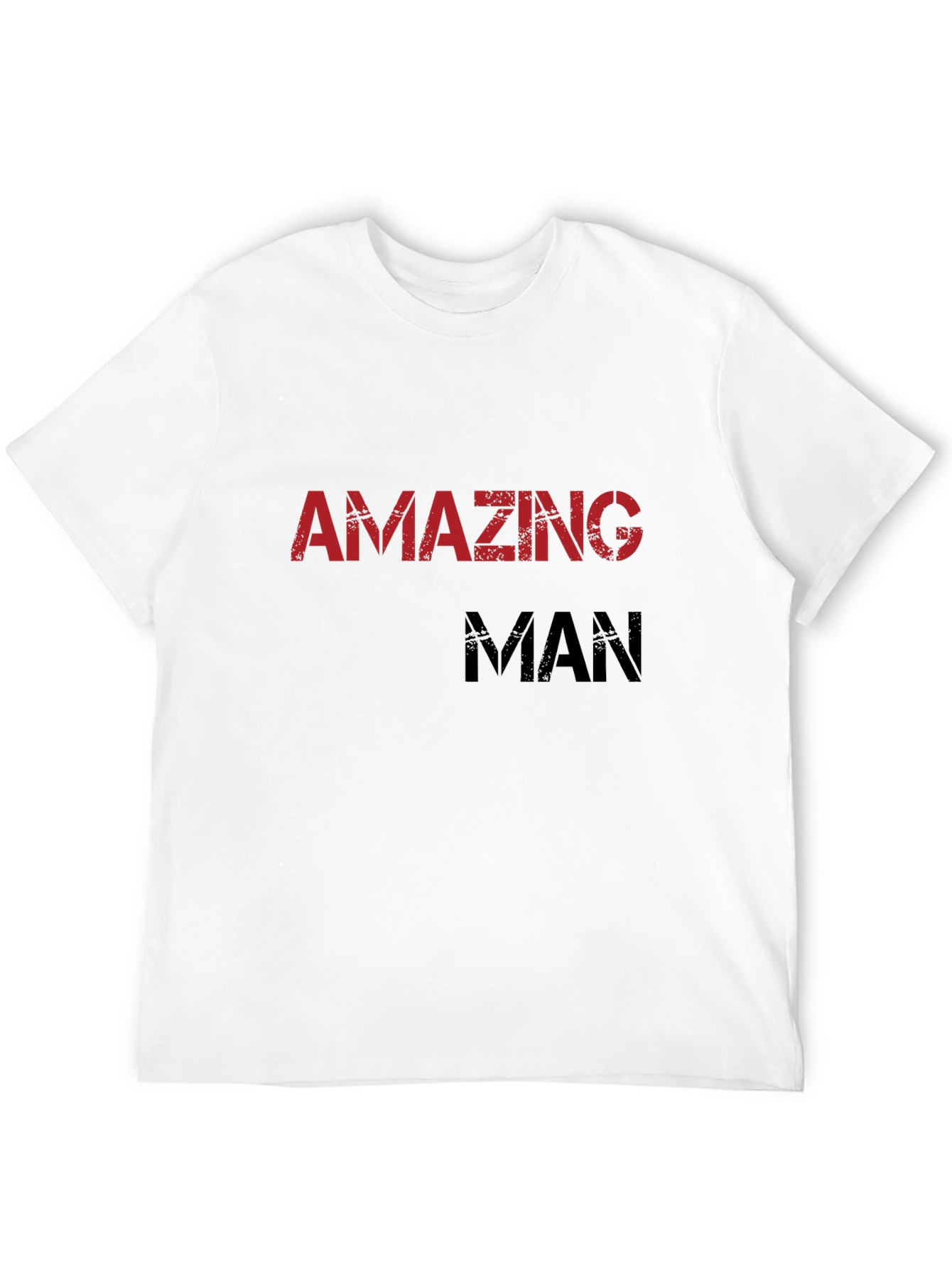 Amazing Man Graphic Tee - Black