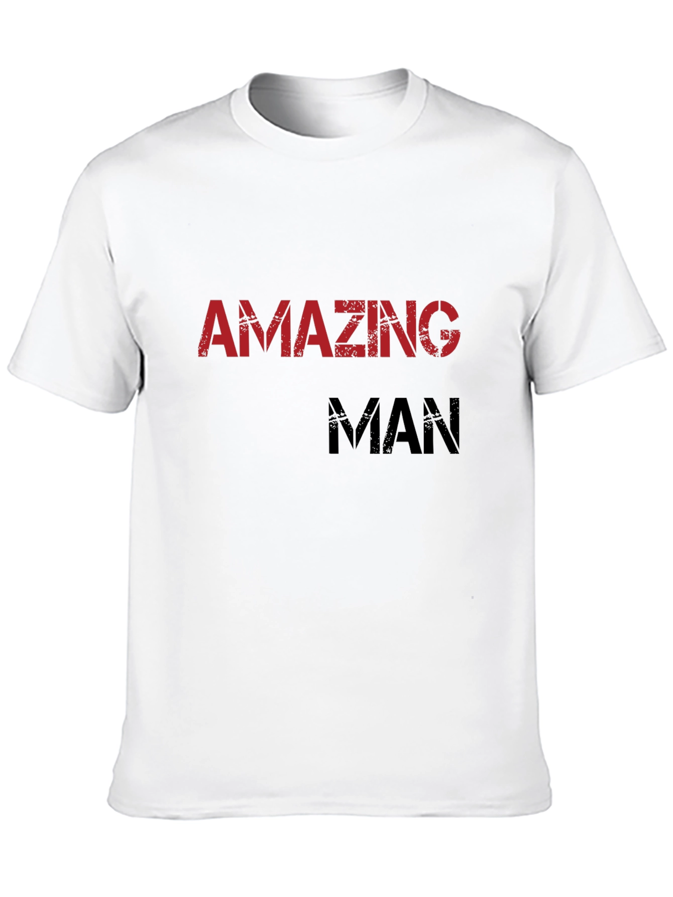 Amazing Man Graphic Tee - Black