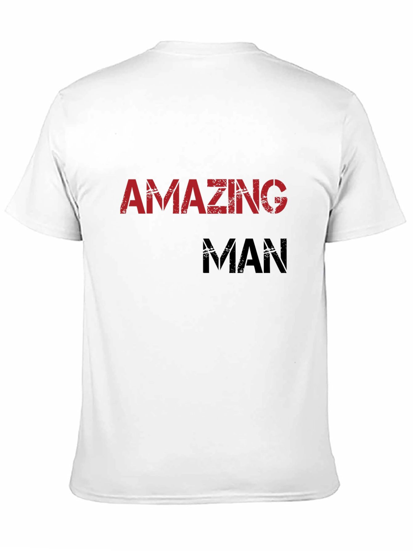 Amazing Man Graphic Tee - Black