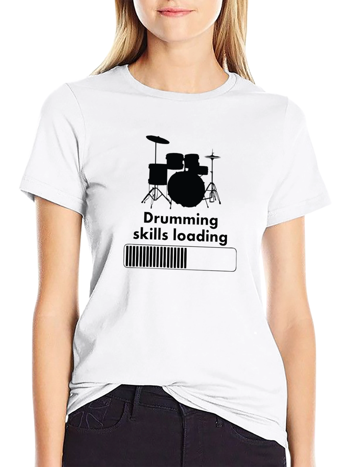 Drumming Skills Loading T-Shirt