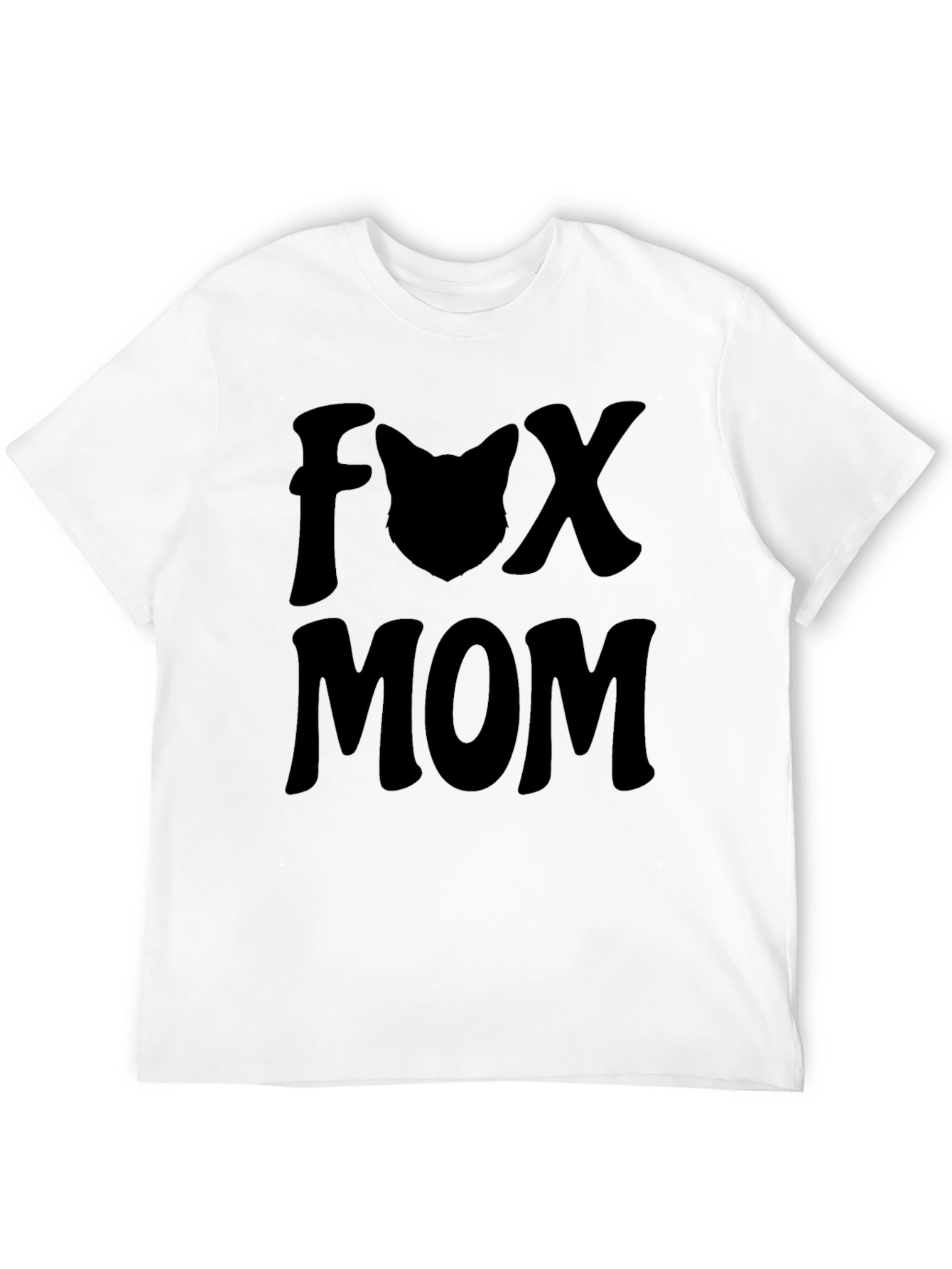 Fox Mom Graphic T-Shirt - Stylish Animal Lover Tee