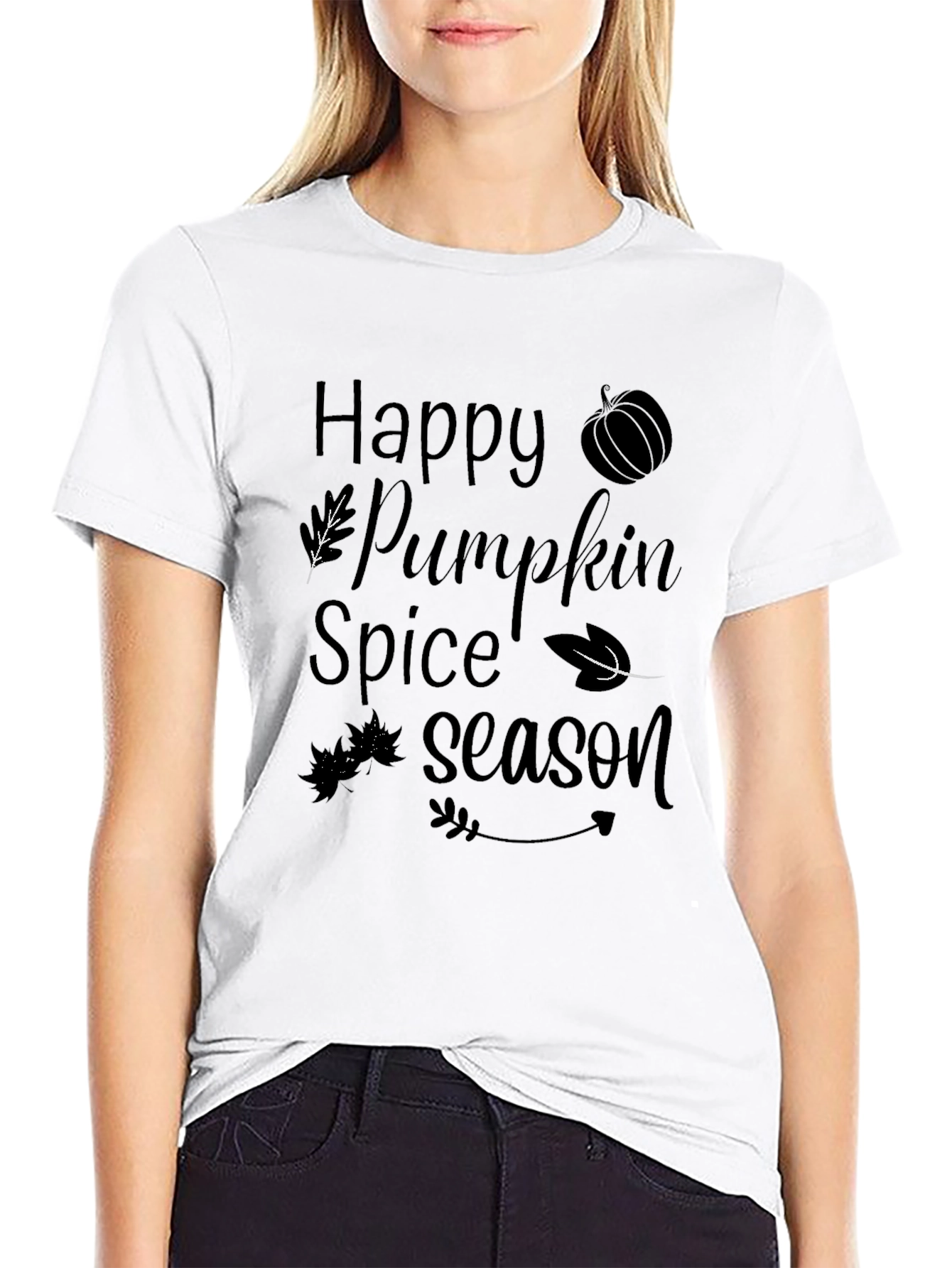 Happy Pumpkin Spice Season Graphic Tee