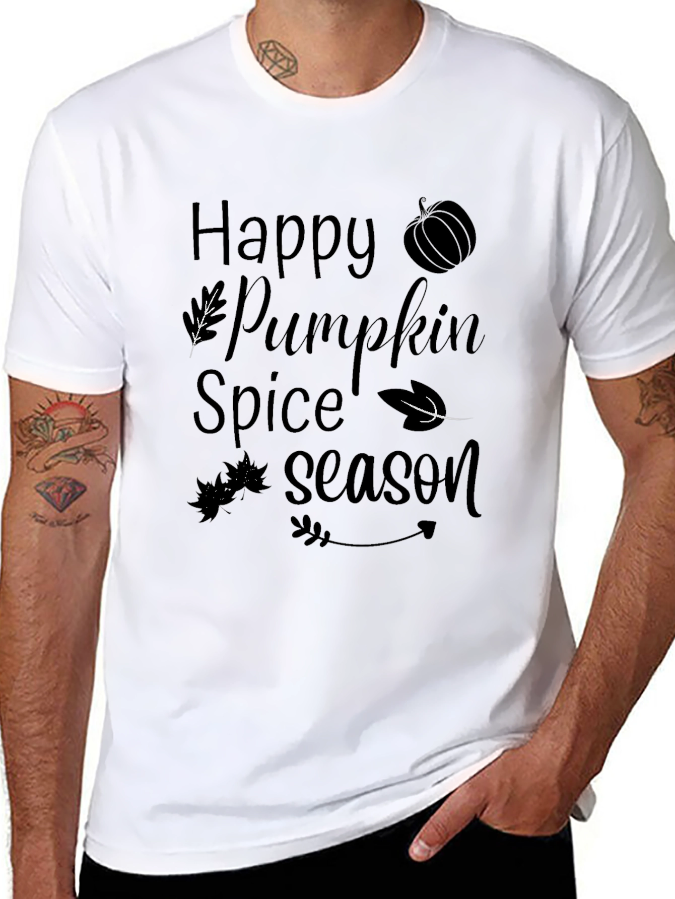 Happy Pumpkin Spice Season Graphic Tee