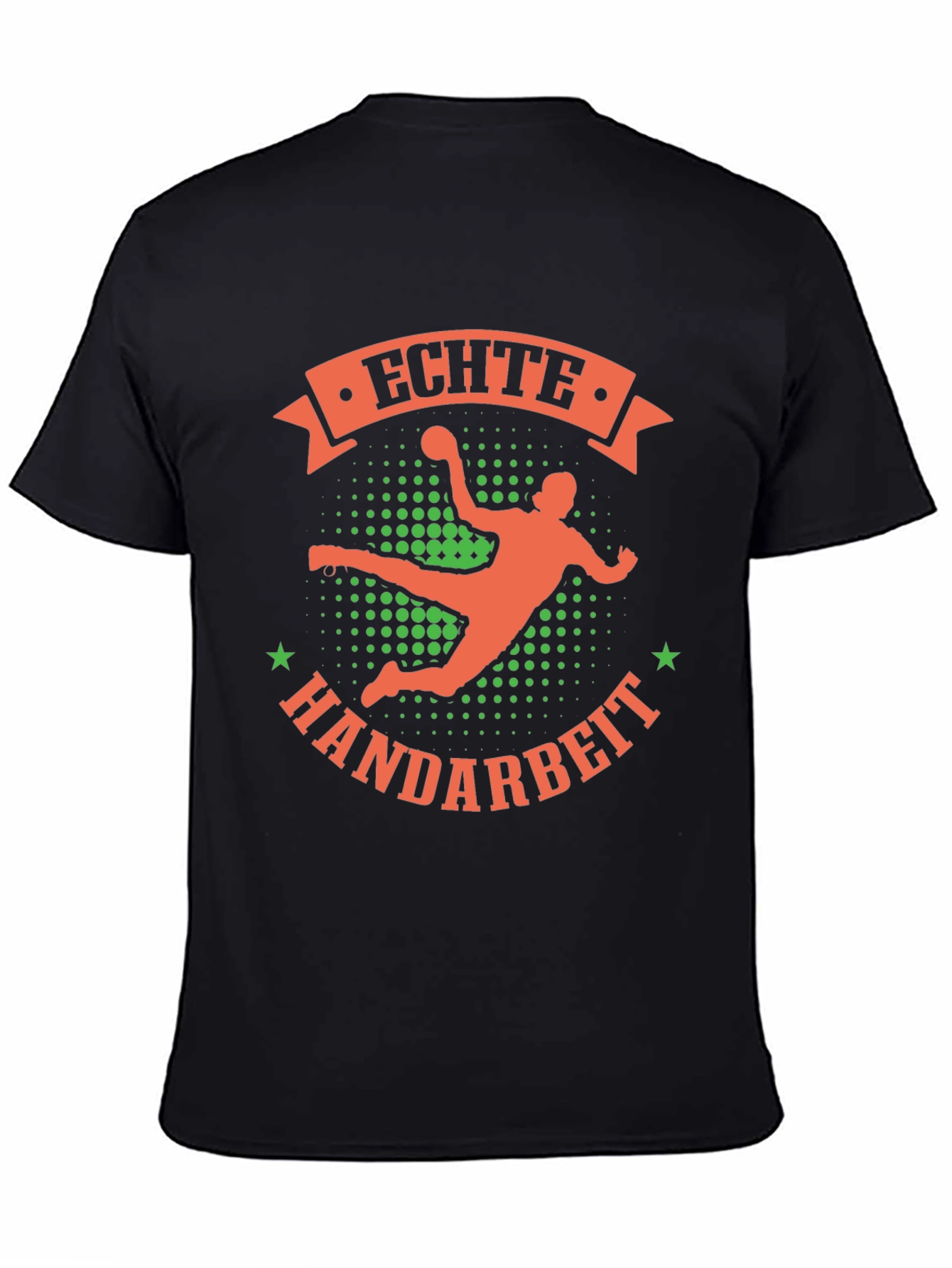 Echte Handarbeit T-Shirt - Handball Design