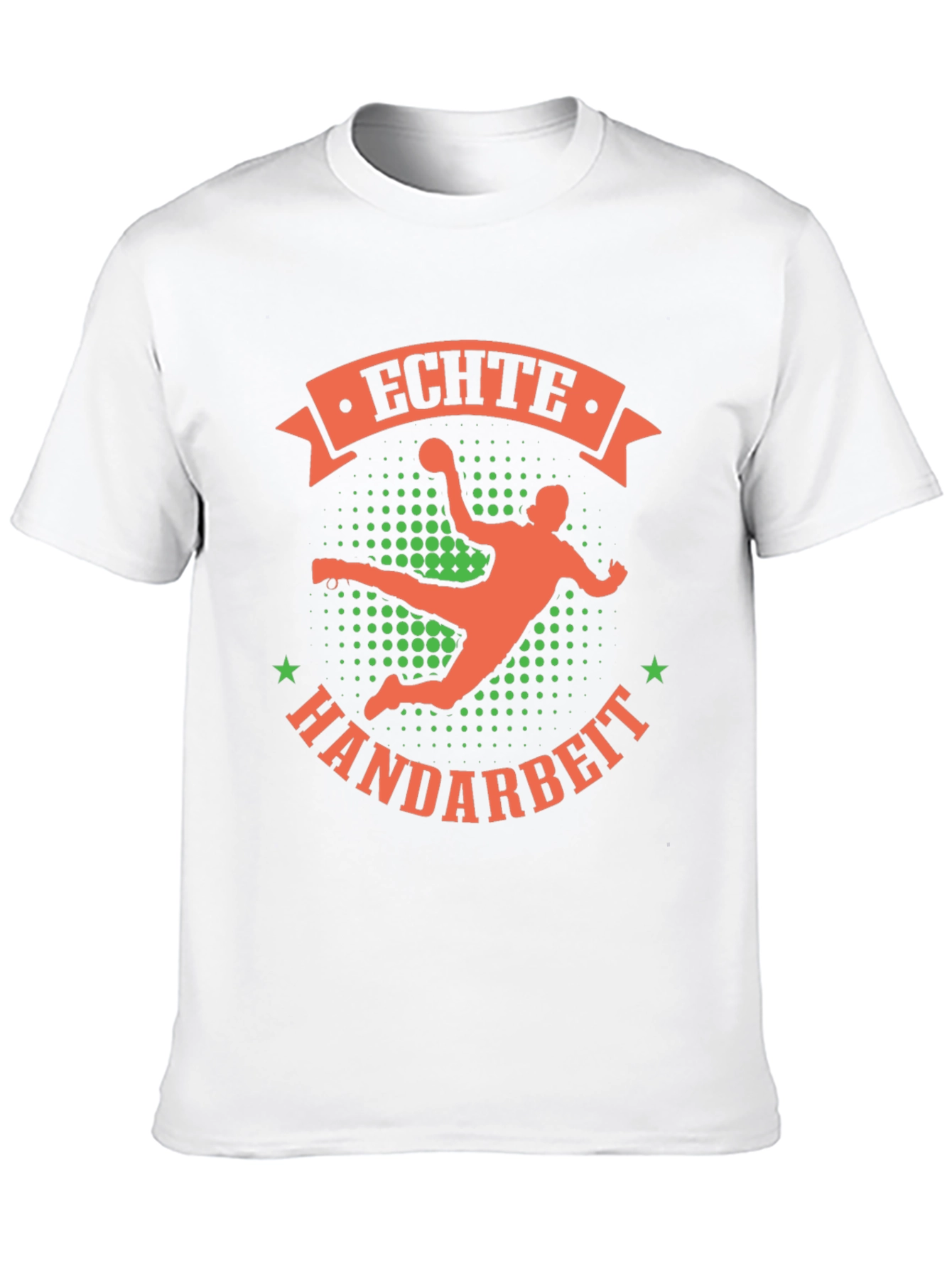 Echte Handarbeit T-Shirt - Handball Design