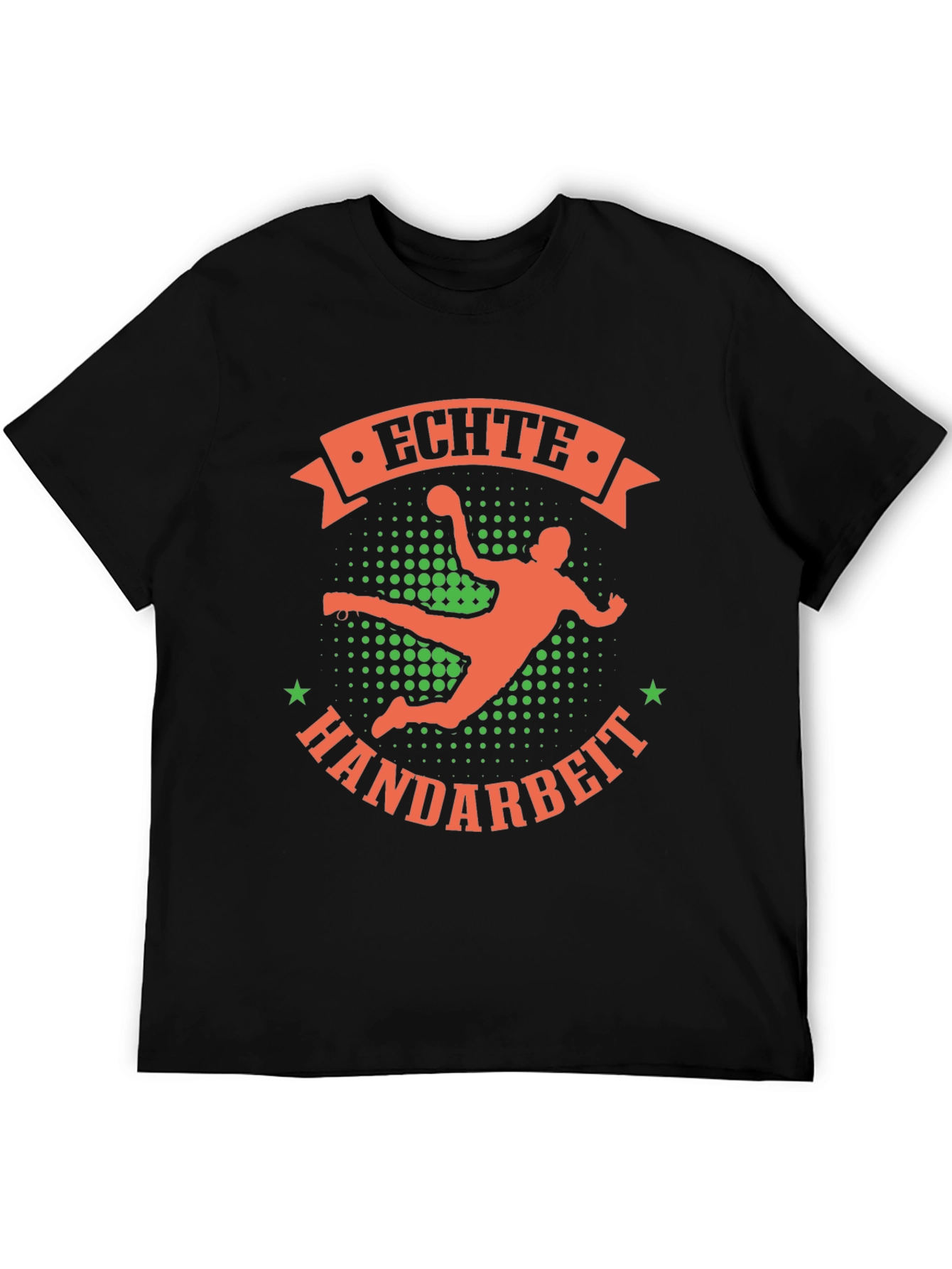 Echte Handarbeit T-Shirt - Handball Design