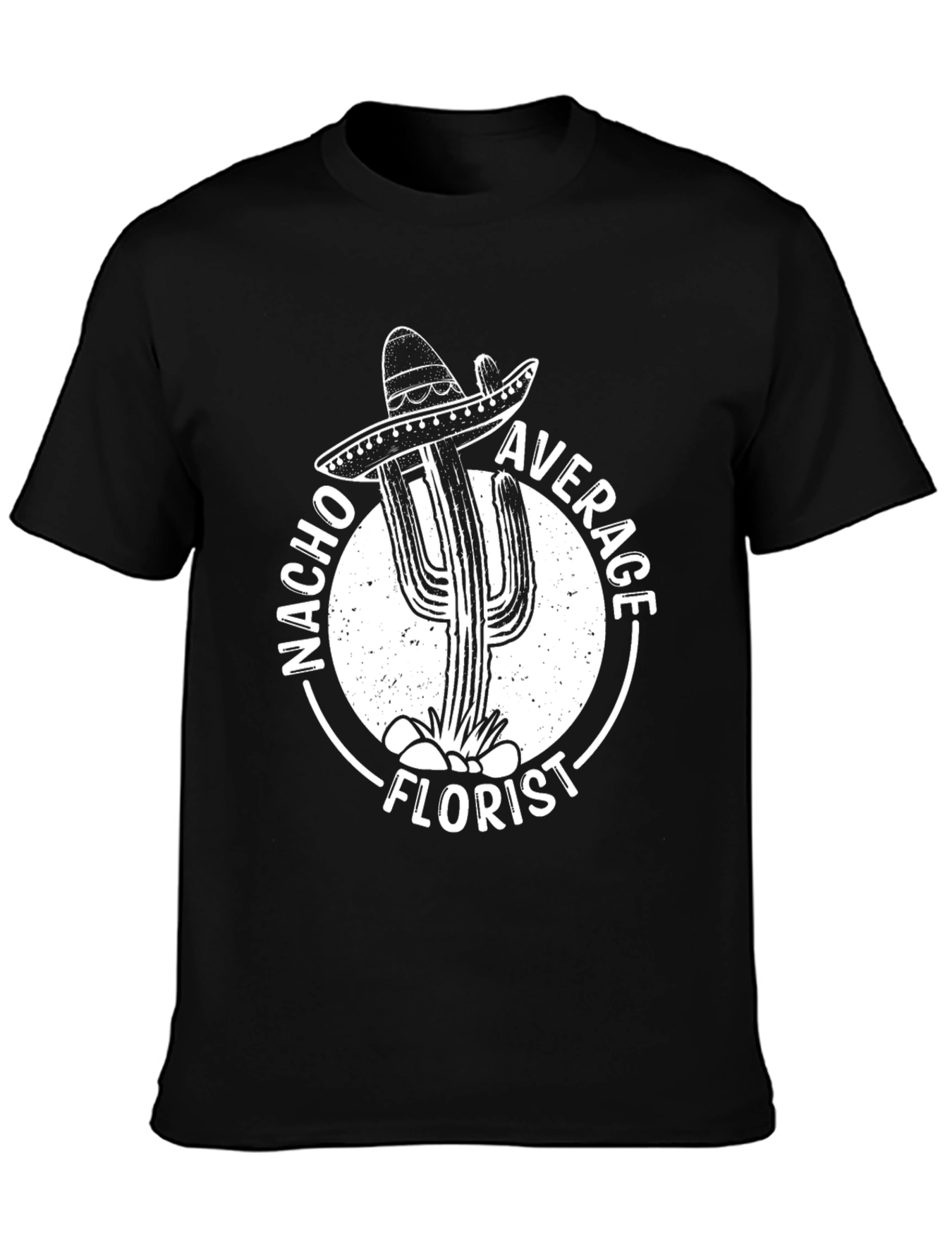 Nacho Average Florist Graphic T-Shirt