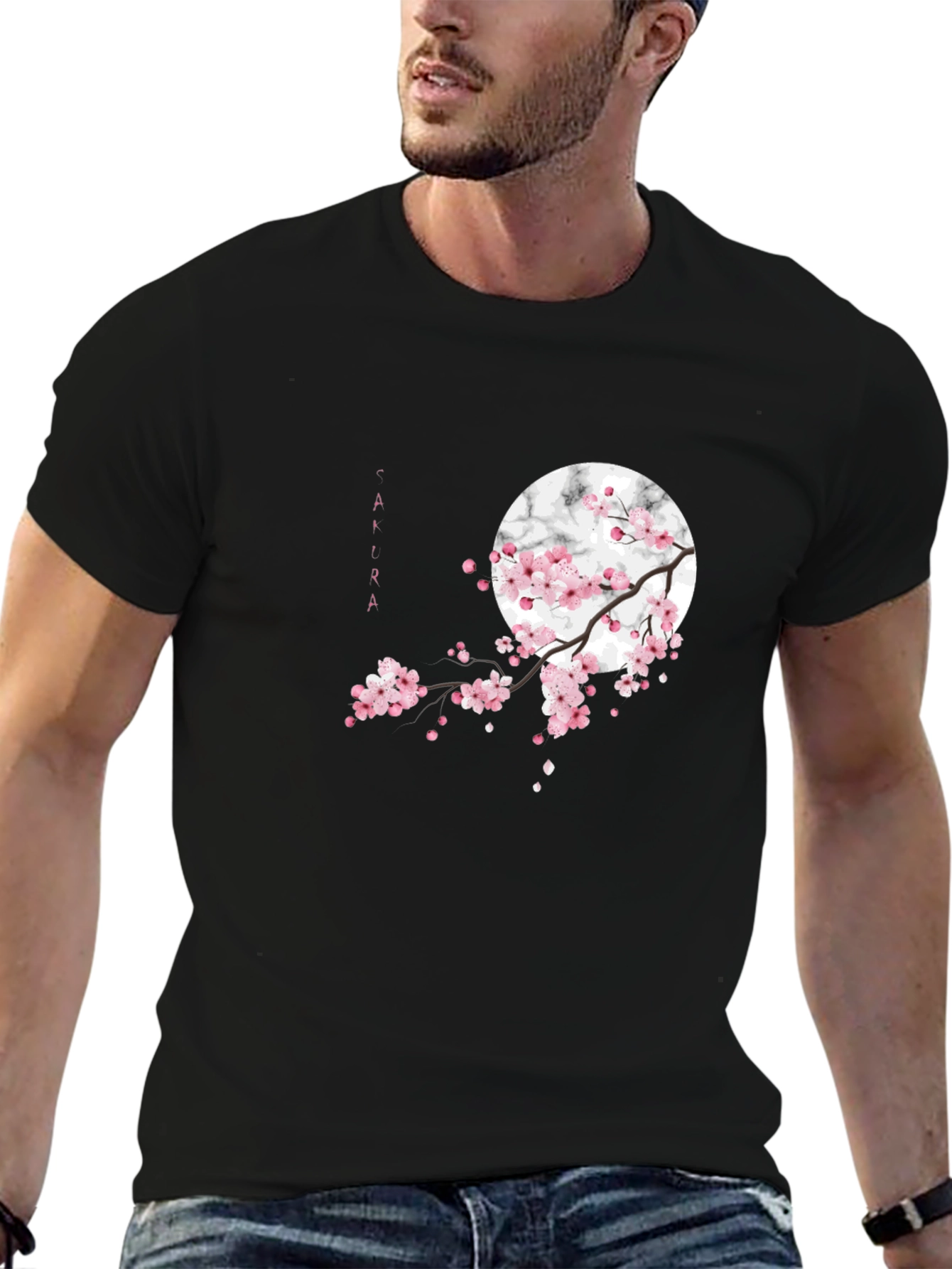 Sakura Blossom T-Shirt - Japanese Style