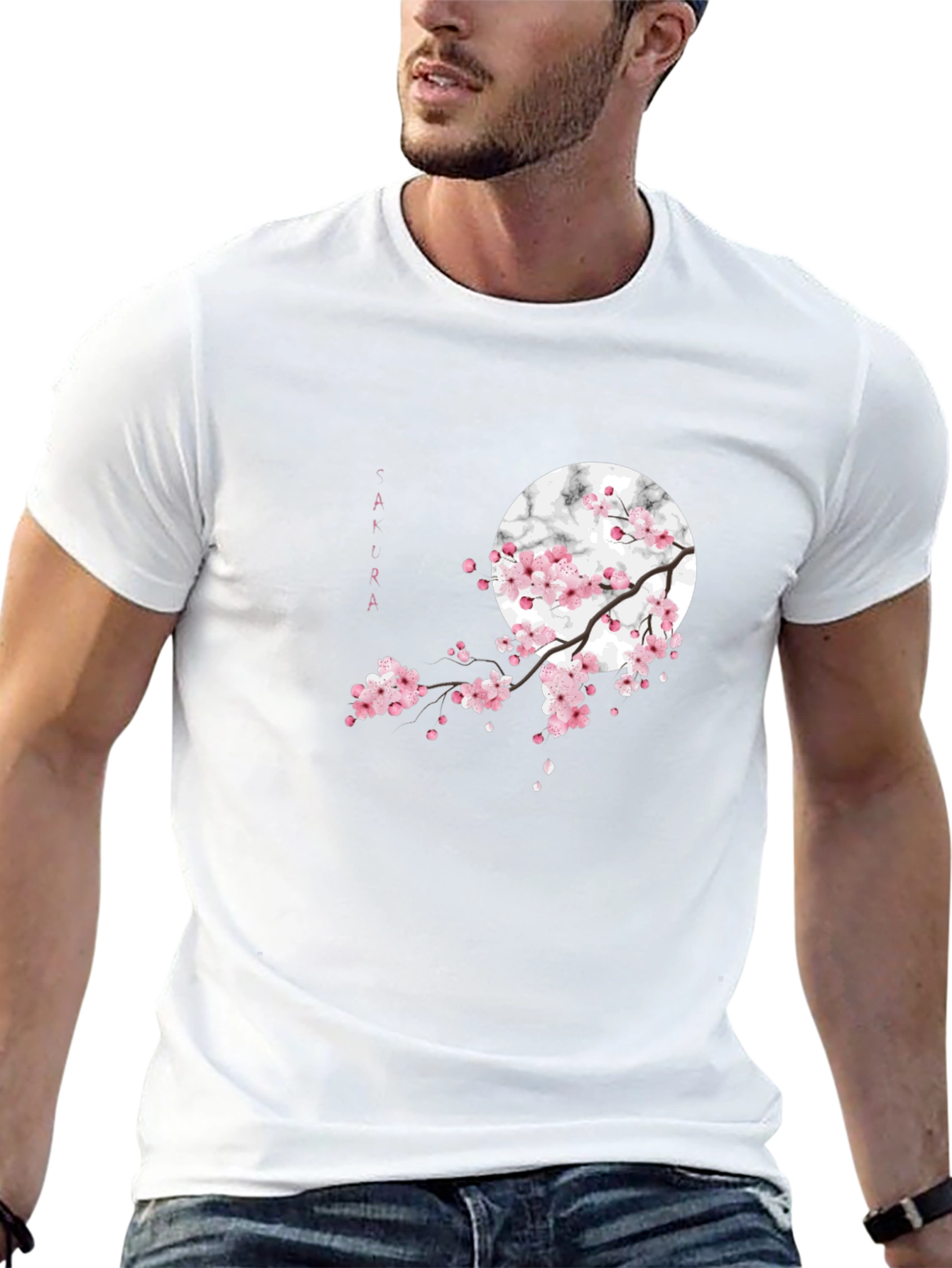 Sakura Blossom T-Shirt - Japanese Style