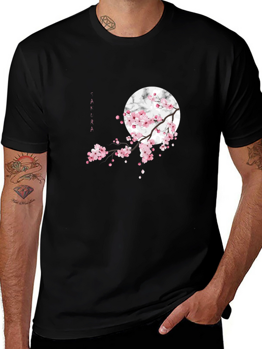 Sakura Blossom T-Shirt - Japanese Style