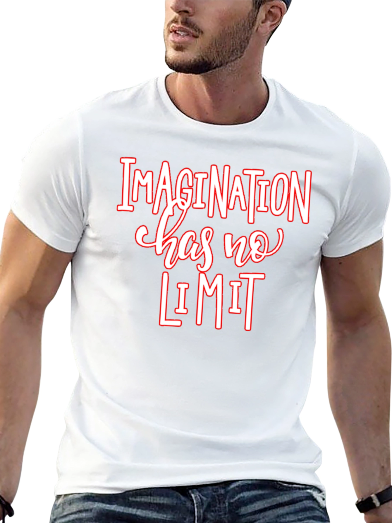 Imagination T-Shirt - No Limit Black Tee