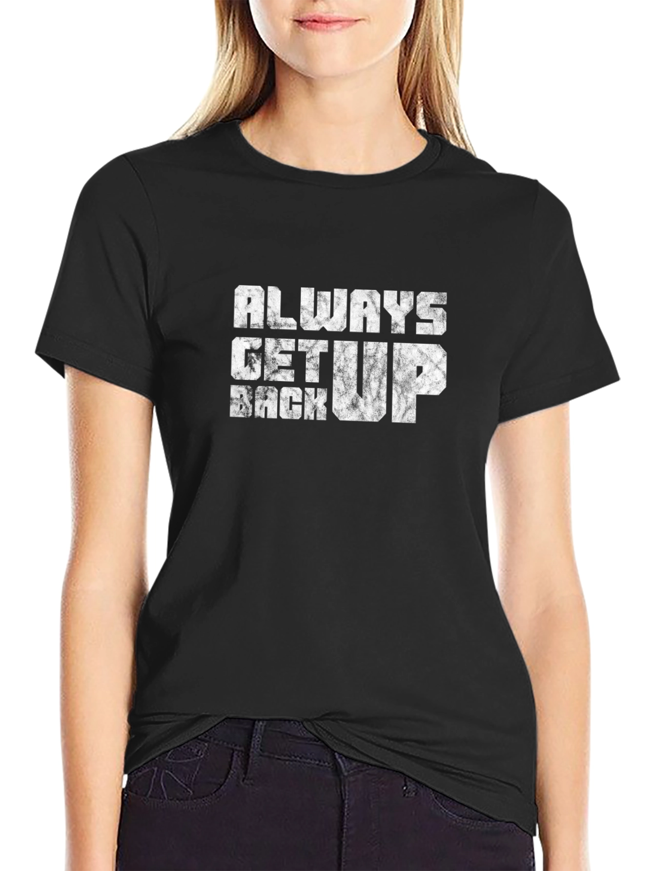 Always Get Back Up Graphic Tee