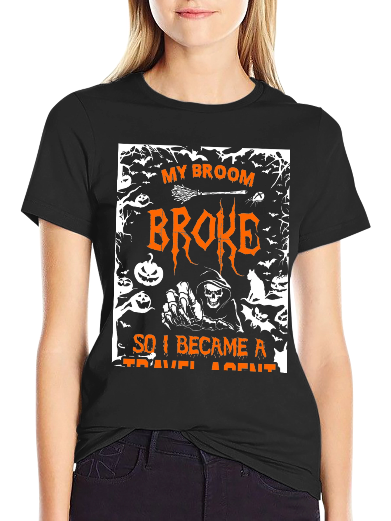 Halloween Travel Agent T-Shirt