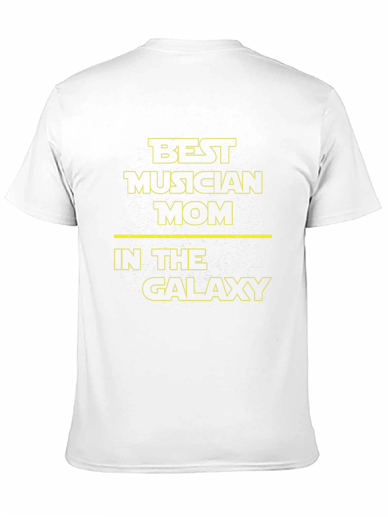 Best Musician Mom in the Galaxy Black T-Shirt