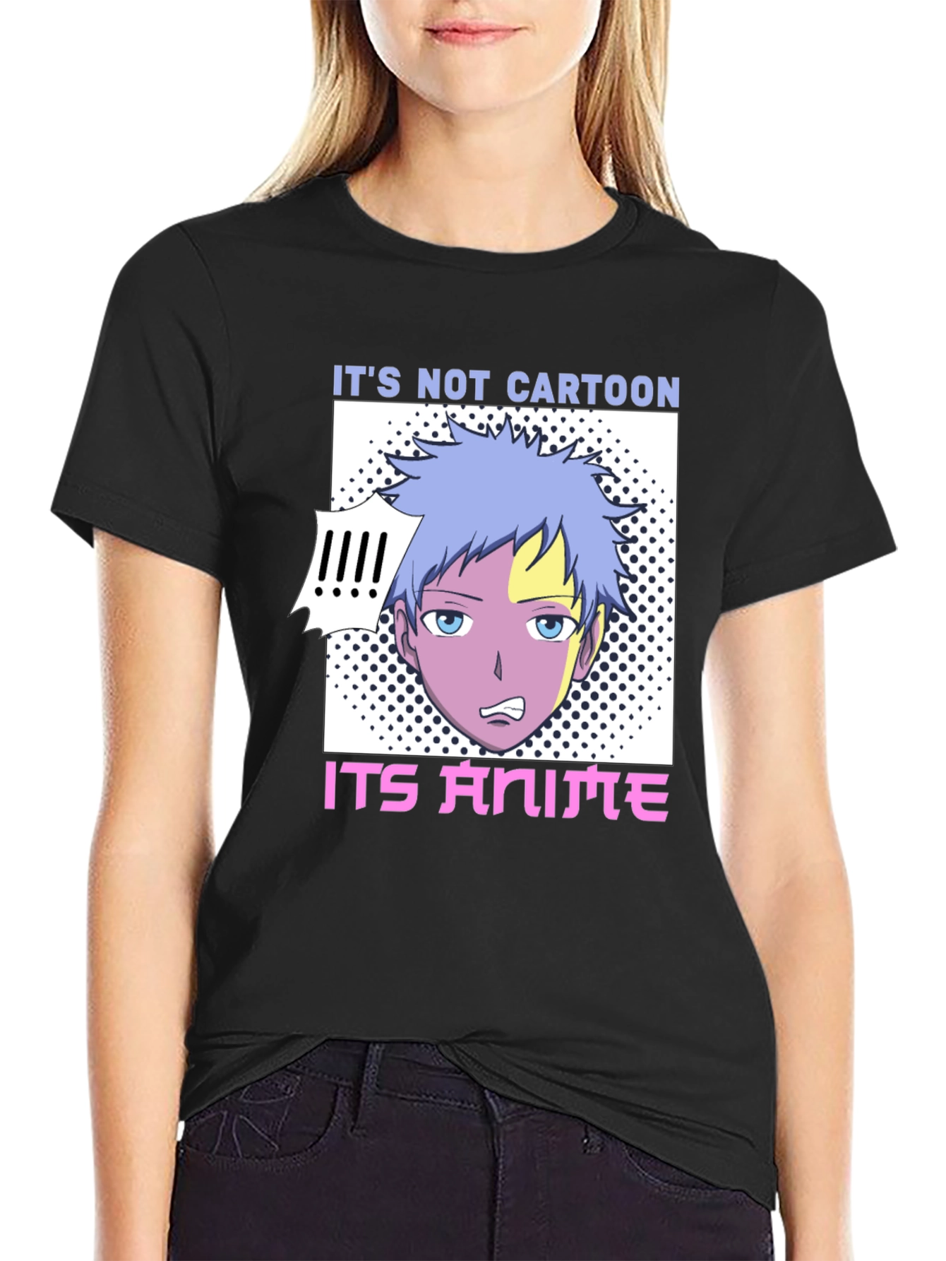 Its Not Cartoon Its Anime T-Shirt