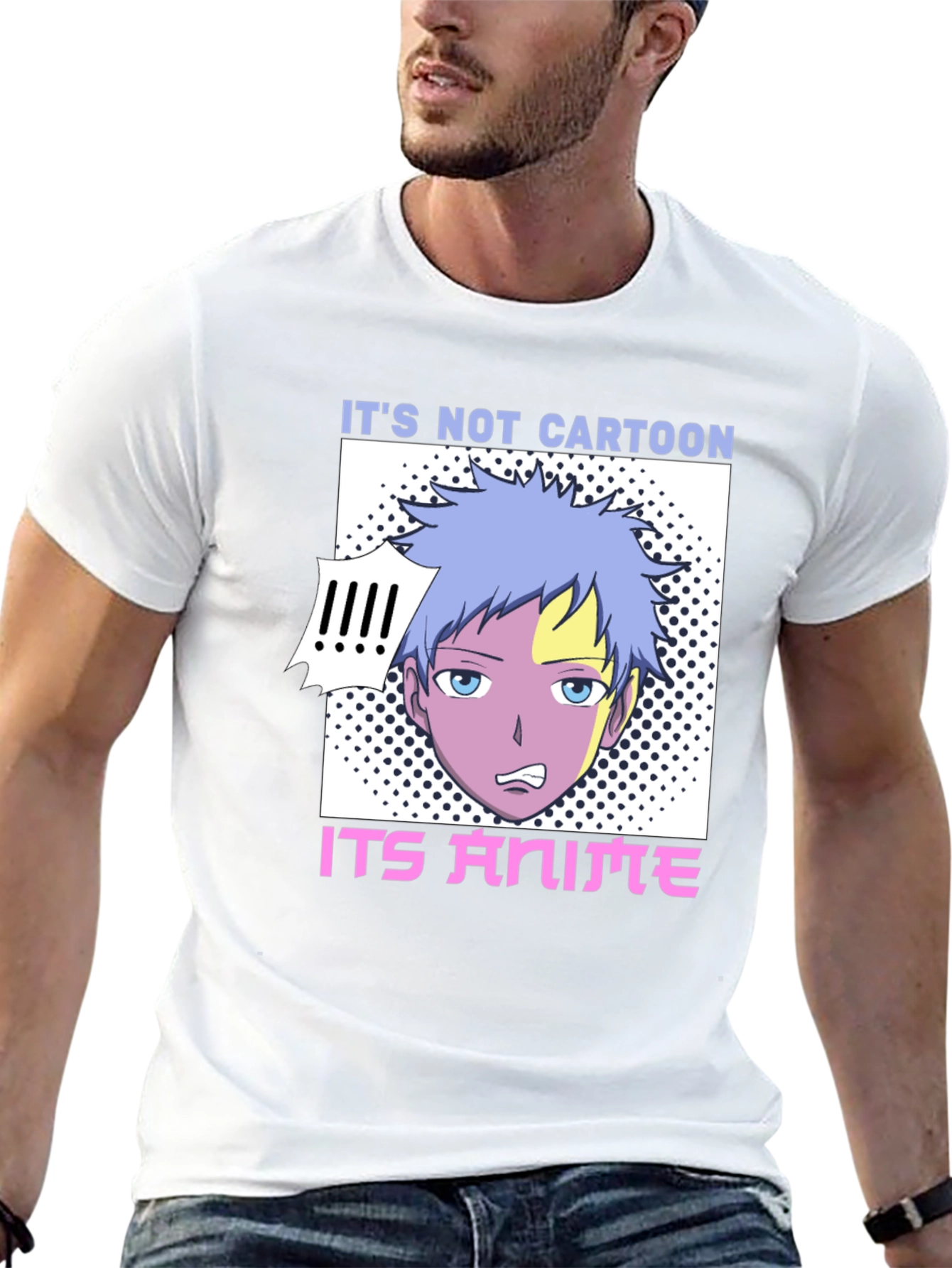 Its Not Cartoon Its Anime T-Shirt